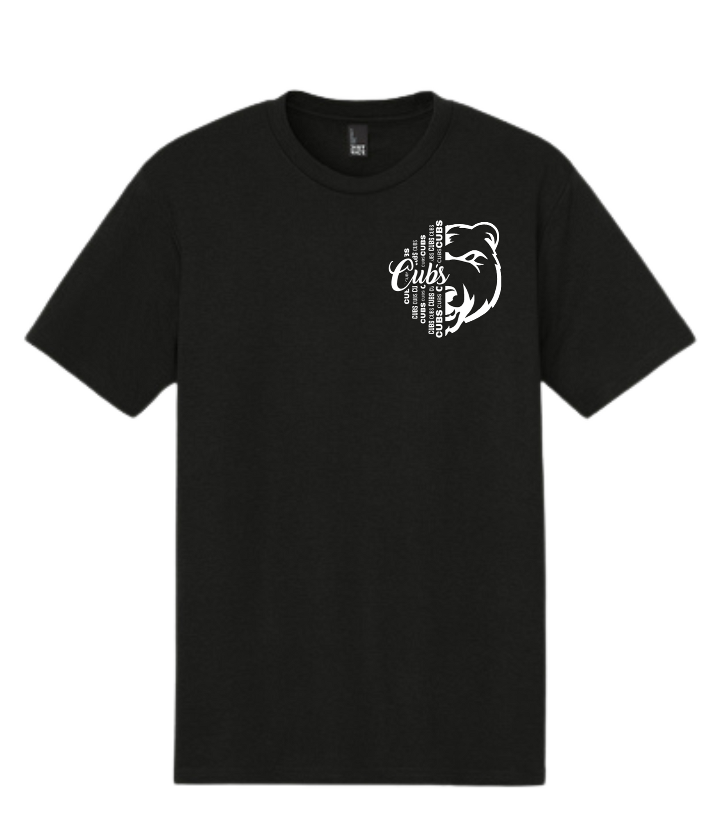 Adult T-shirt - 1/2 Face Cub