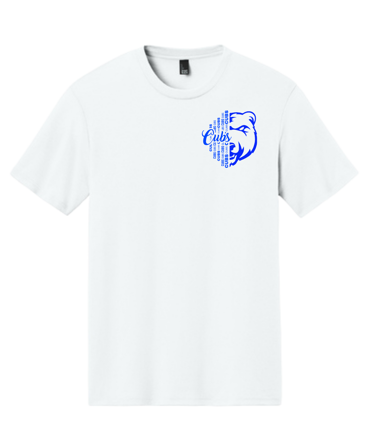 Adult T-shirt - 1/2 Face Cub