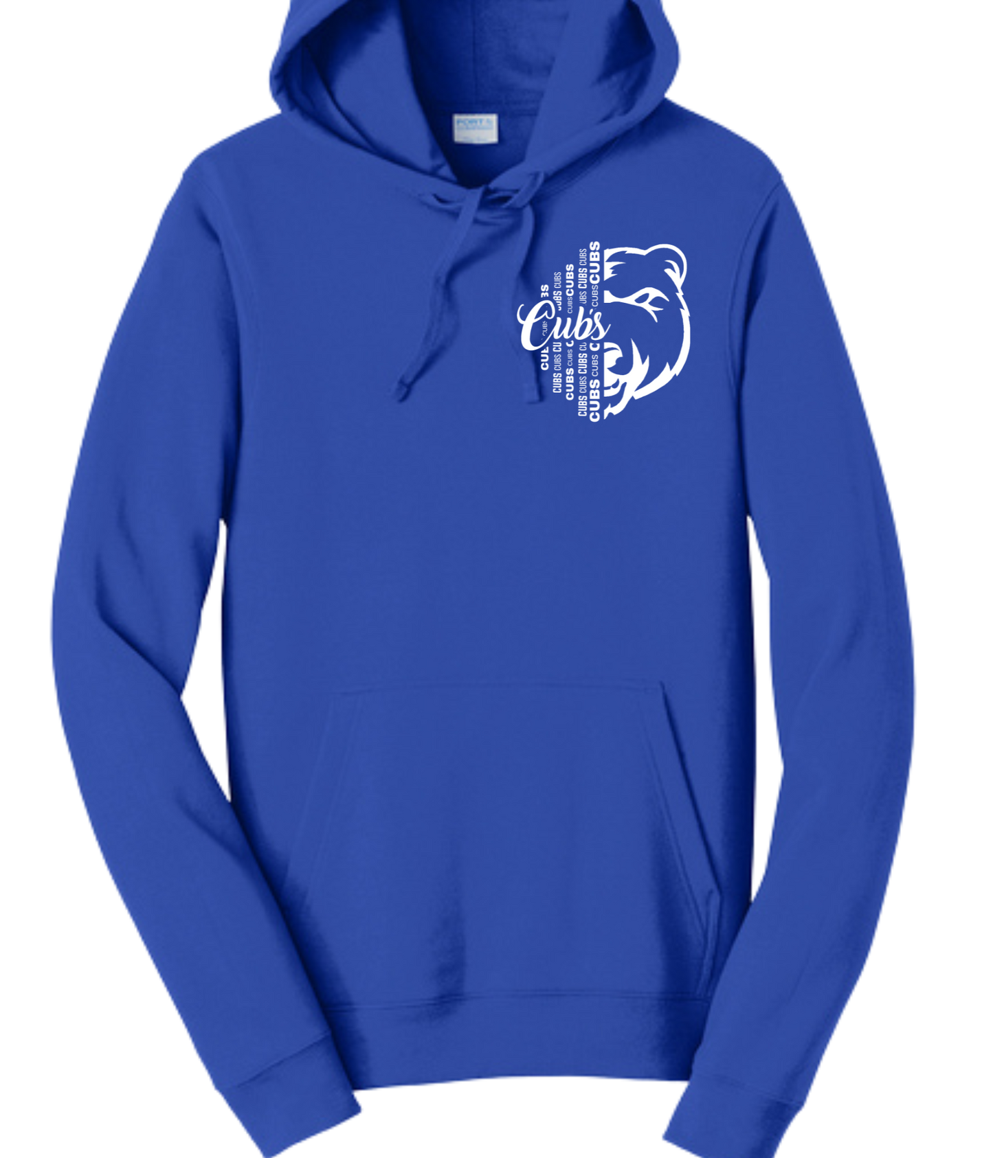 Adult Hoodie - 1/2 Face Cub