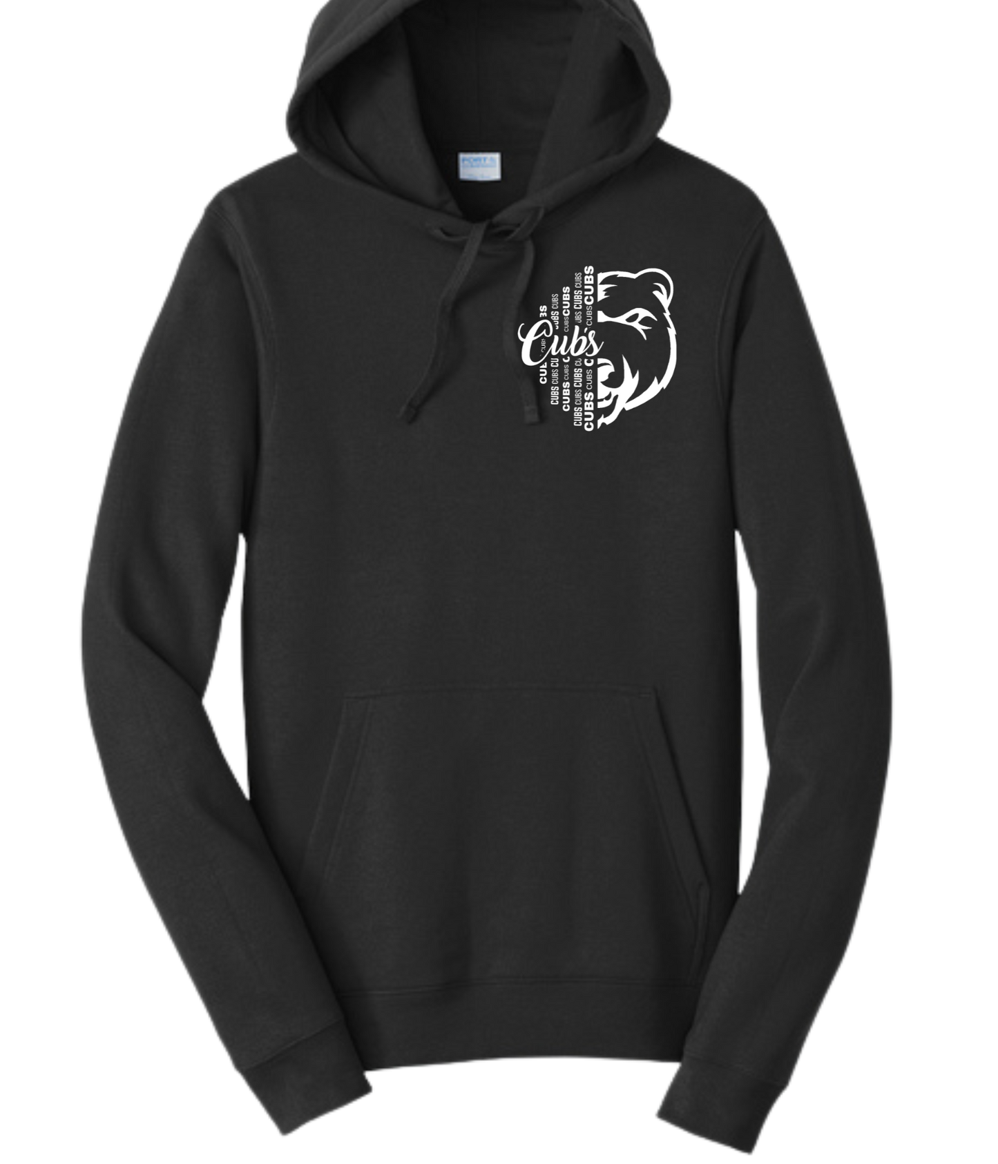Adult Hoodie - 1/2 Face Cub