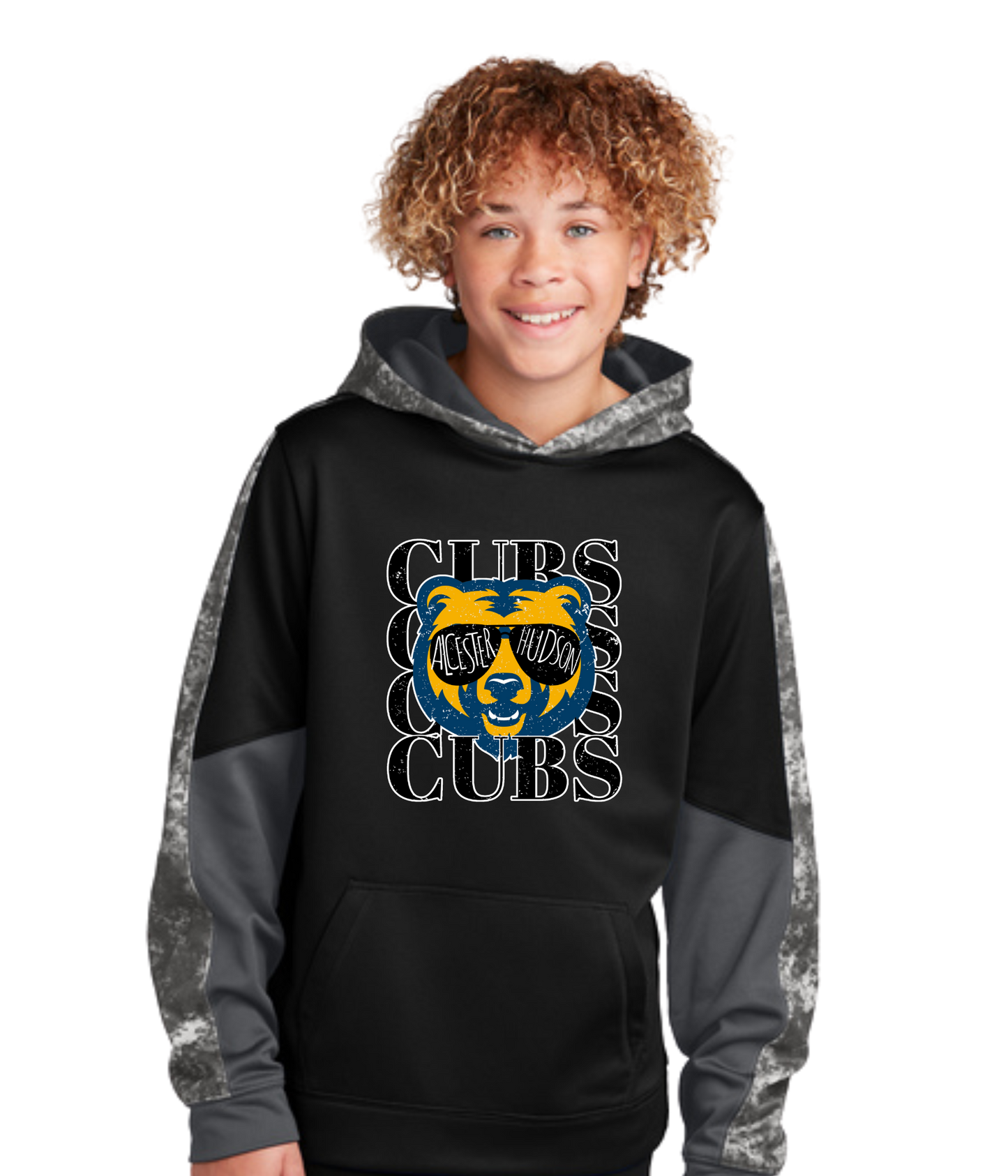 Youth Sport-Wick Hoodie - Sunglasses Cub