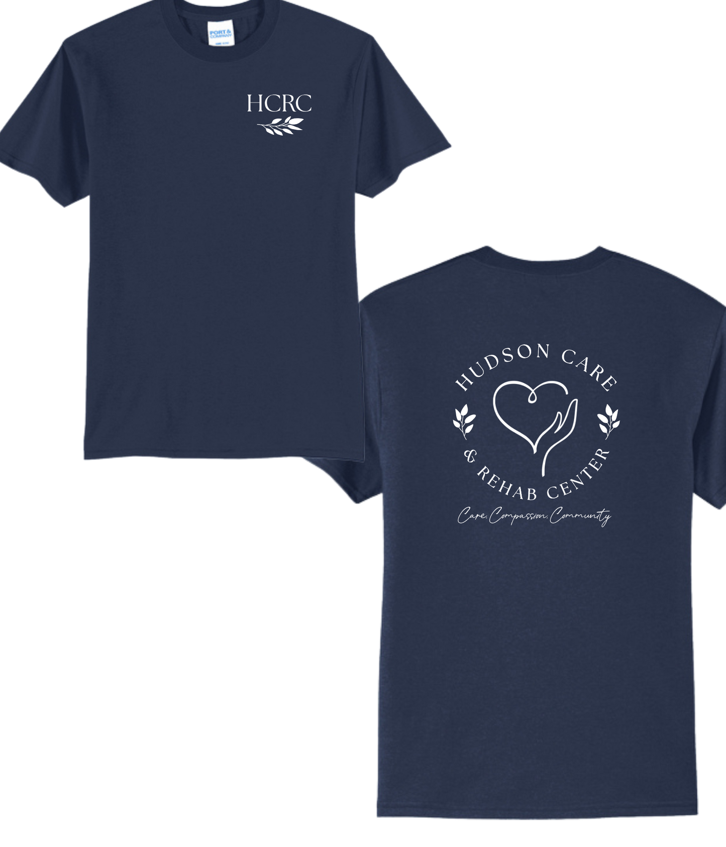 Hudson Care & Rehab - Port & Co Tee - Vine
