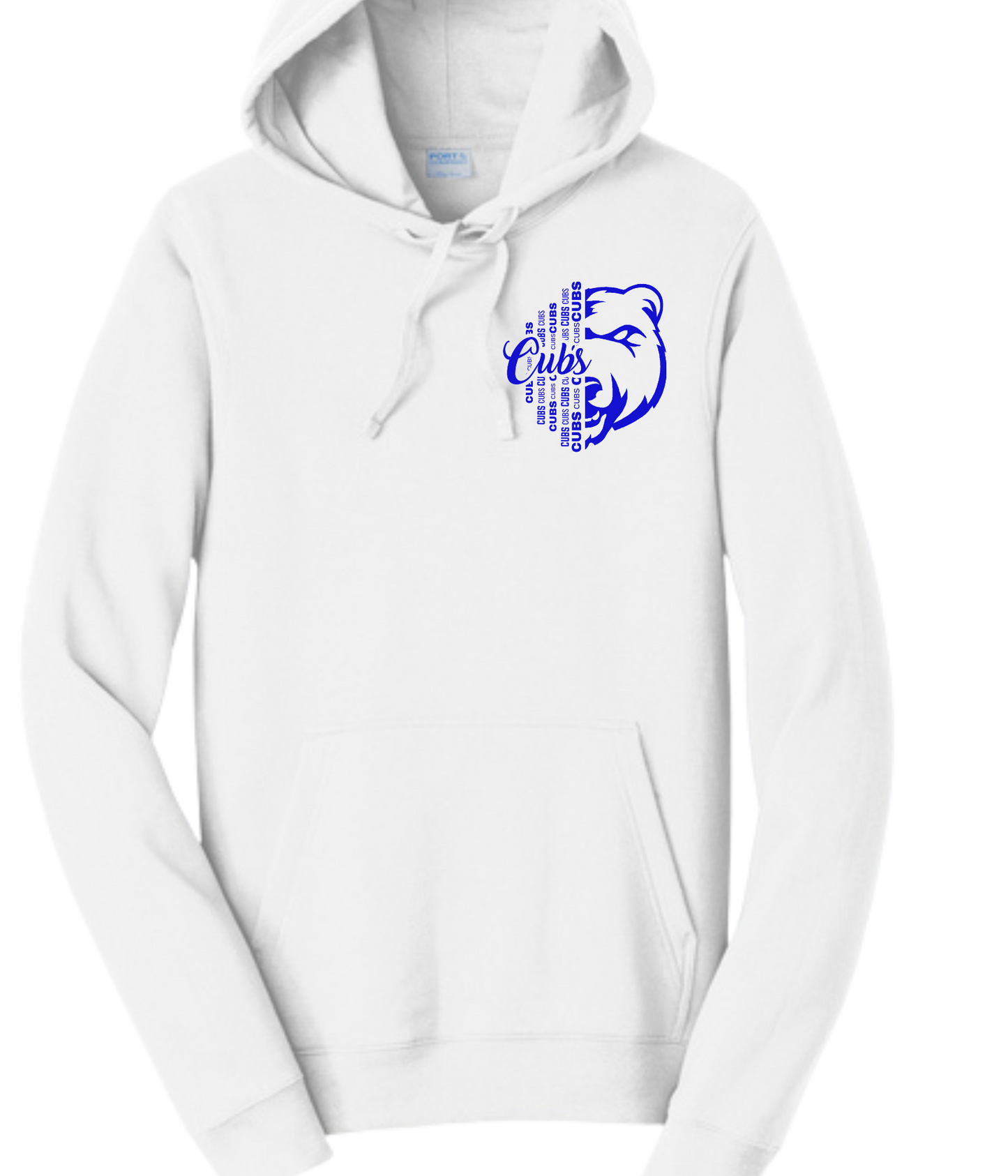 Adult Hoodie - 1/2 Face Cub