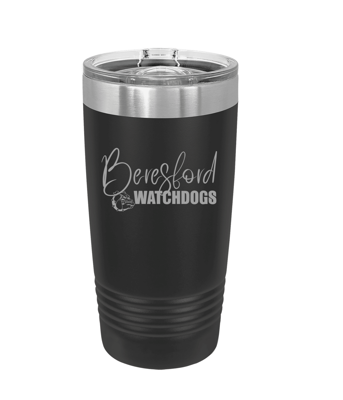 Beresford 20 oz coffee tumbler - Cursive