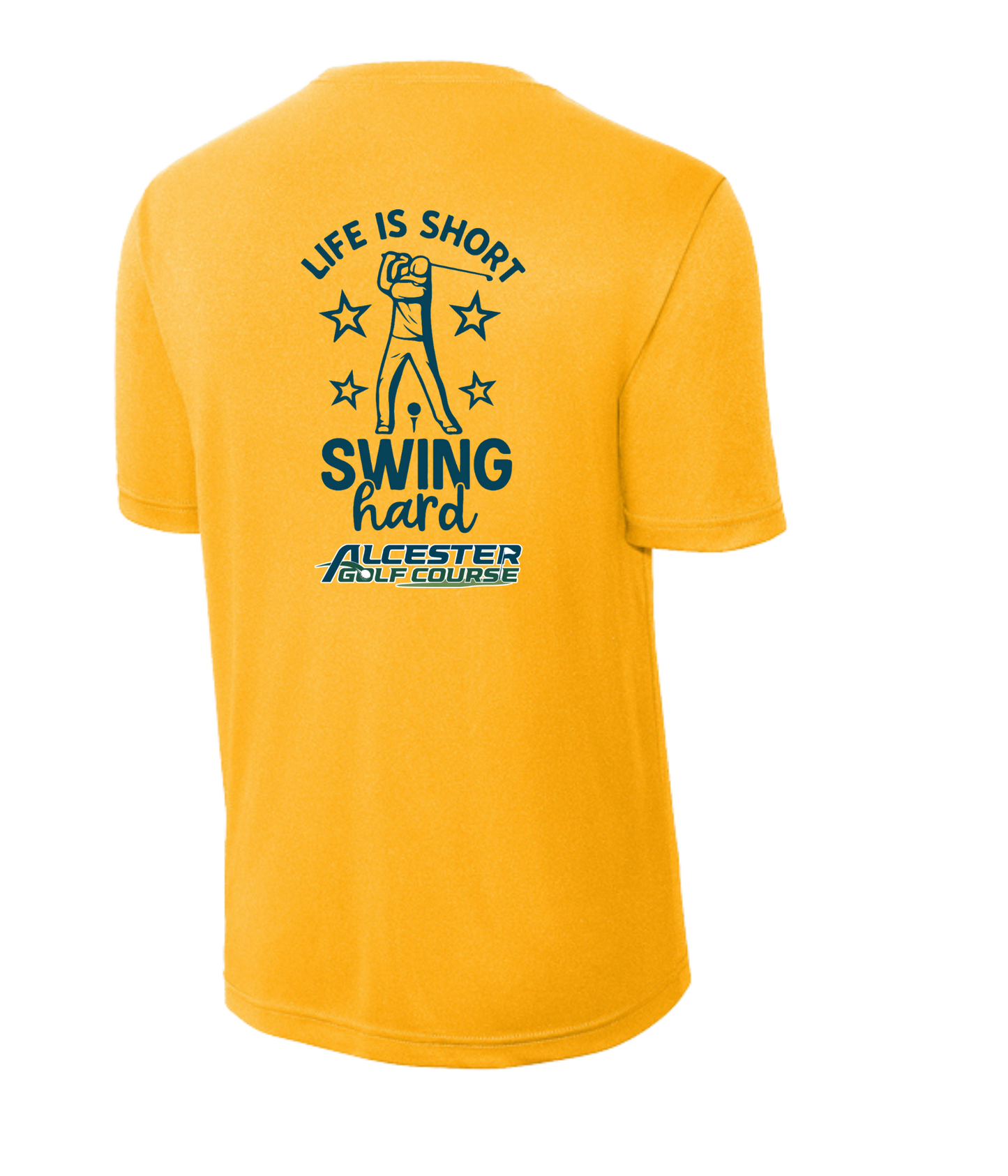 Alcester Golf Course - Unisex Dry-Fit Tee - Swing Hard