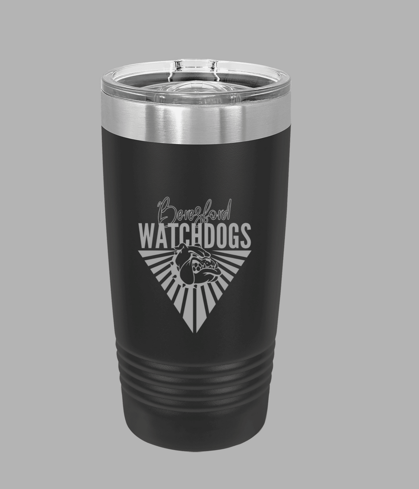 Beresford 20 oz coffee tumbler - Triangle Watchdog