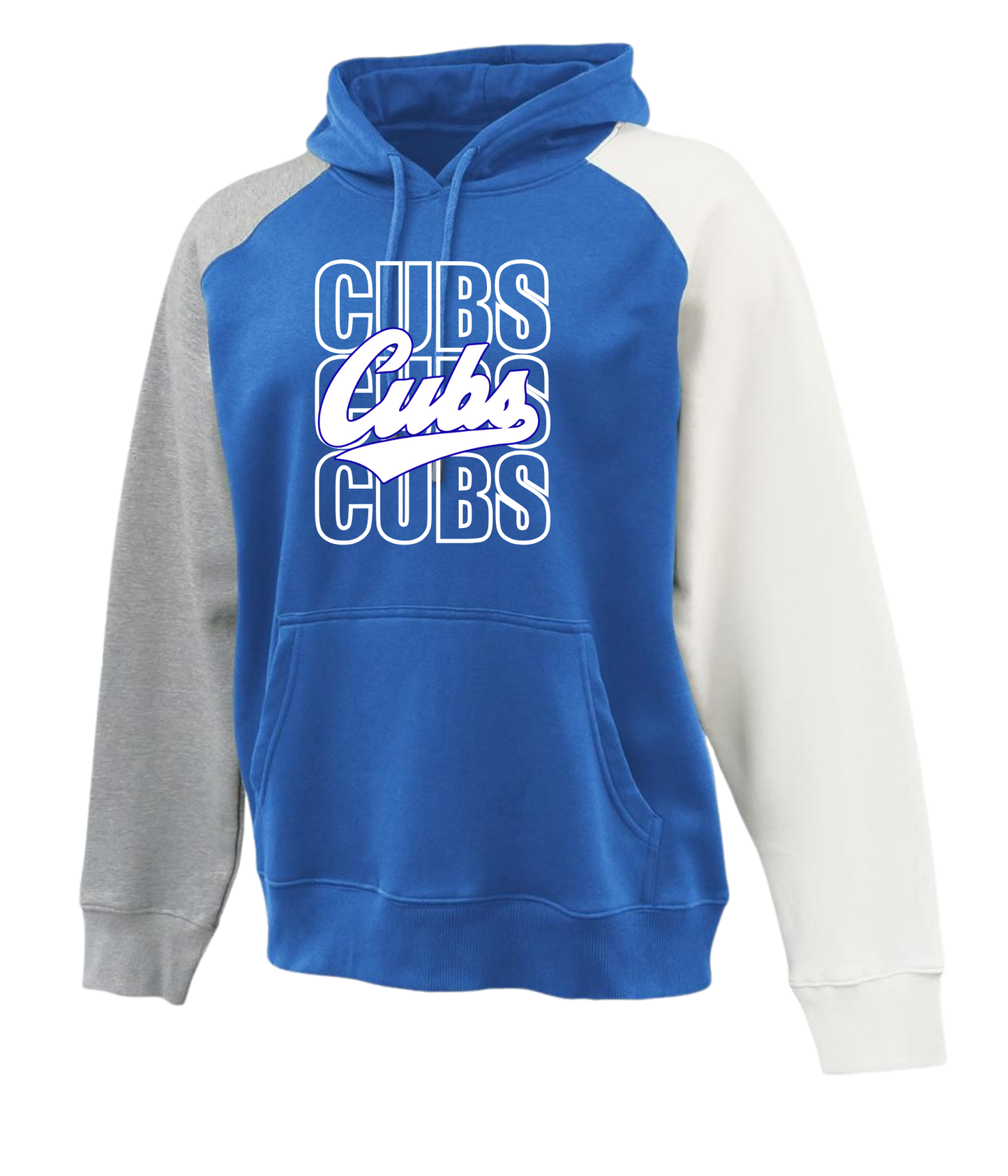 Alcester-Hudson - Colorblock Hoodie - Cubs