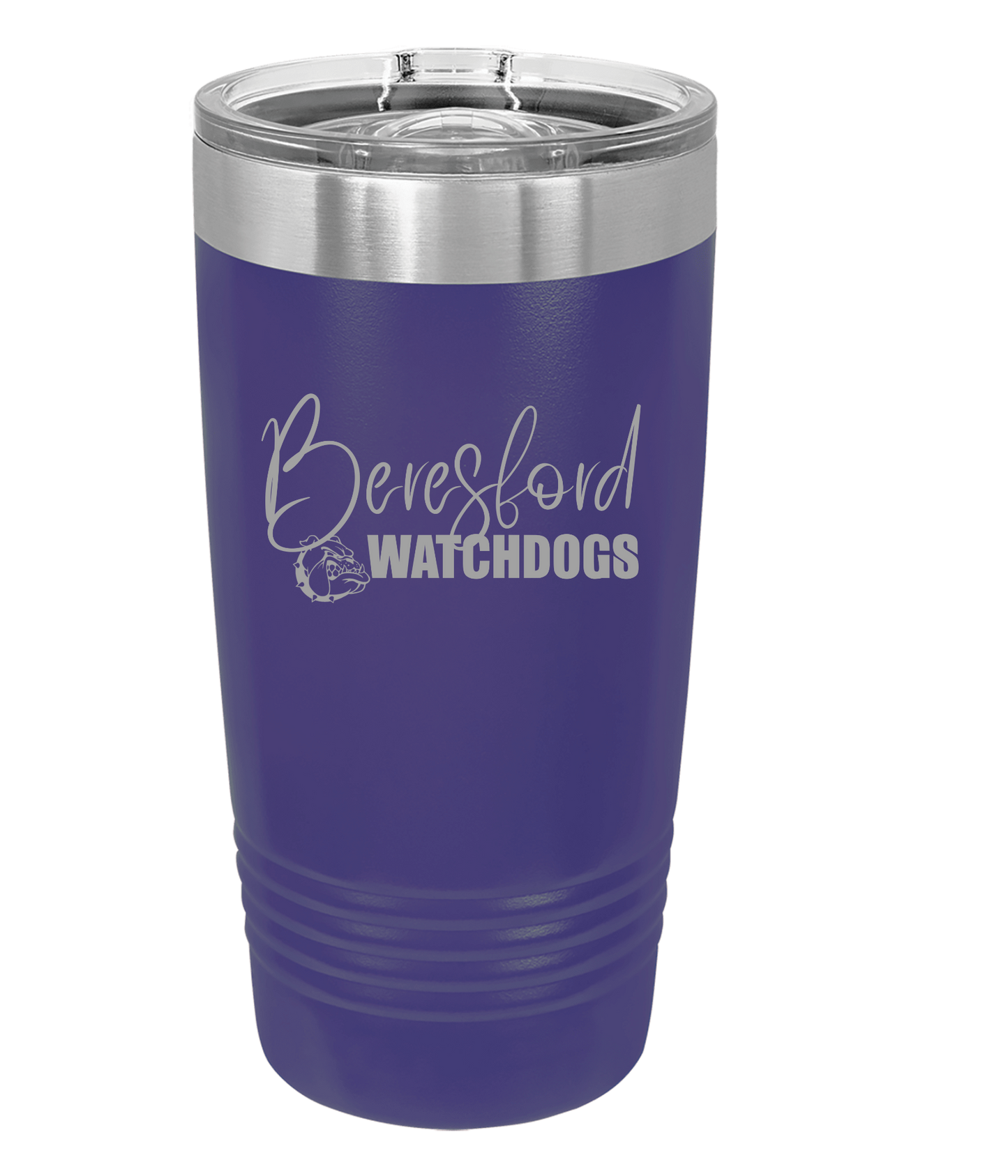 Beresford 20 oz coffee tumbler - Cursive