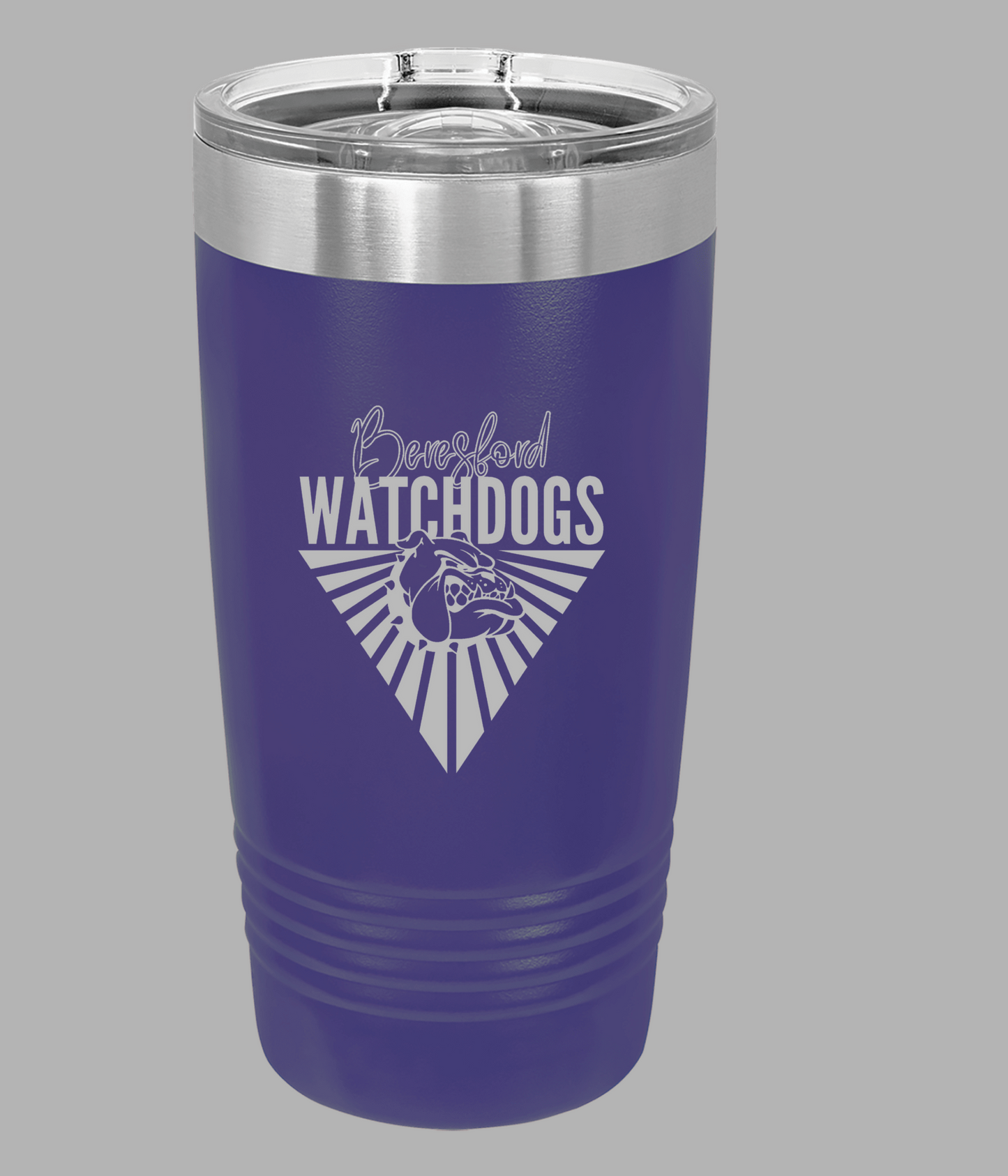 Beresford 20 oz coffee tumbler - Triangle Watchdog