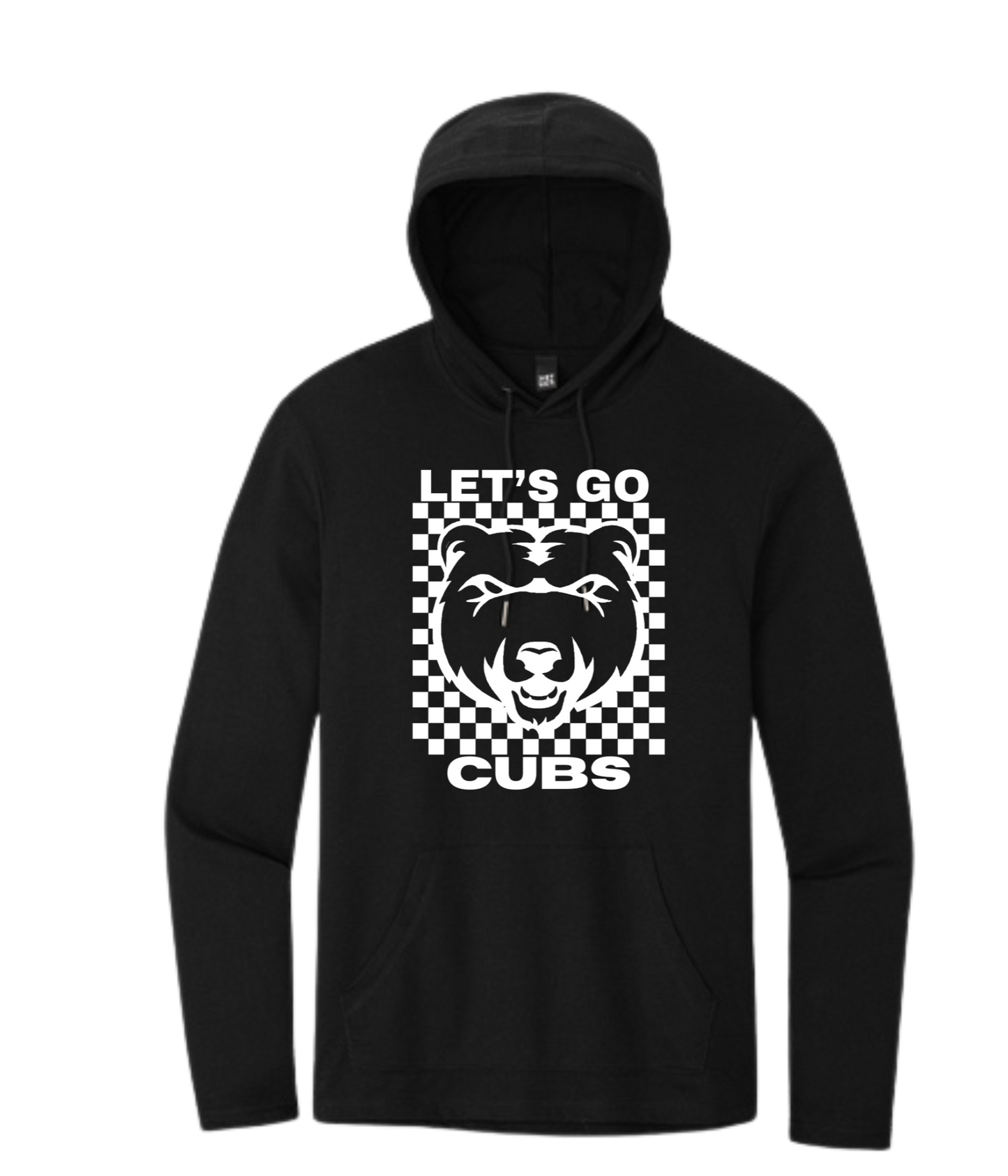 Adult Featherweight Hoodie- Let's Go Cubs