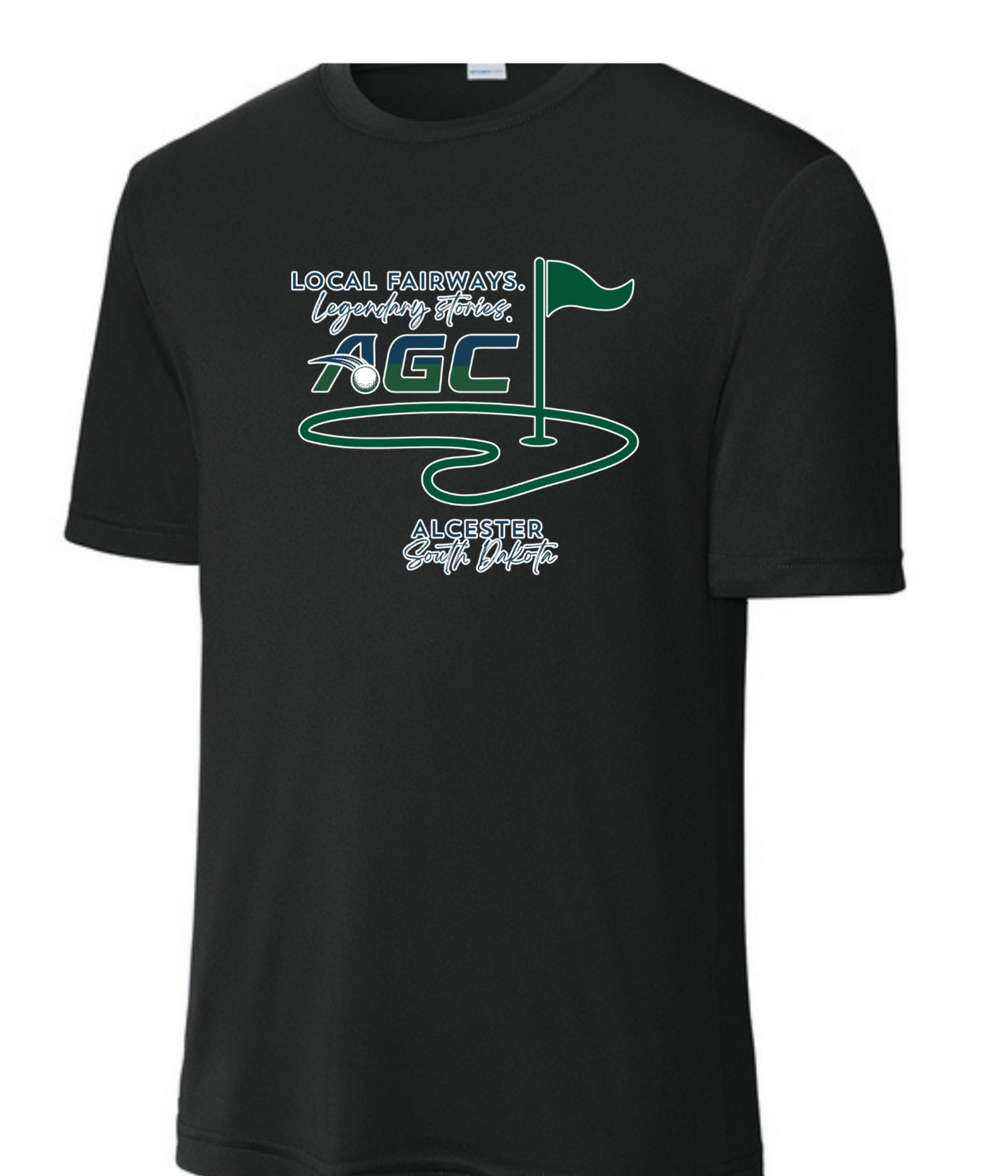 Alcester Golf Course - Unisex Dry-Fit Tee - Local Fairways