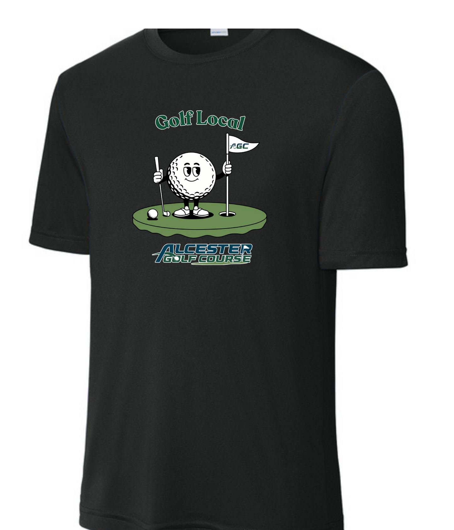 Alcester Golf Course - Unisex Dry-Fit Tee - Golf Local