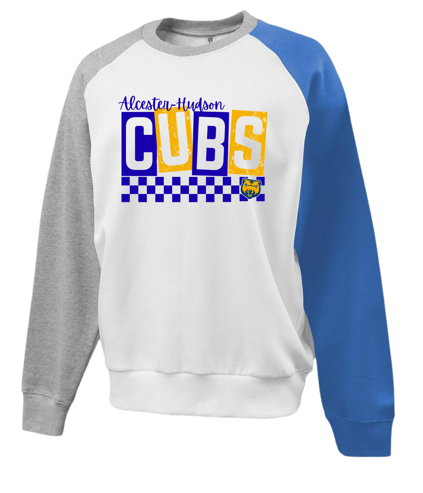 Alcester-Hudson - Colorblock Crew - Checkered