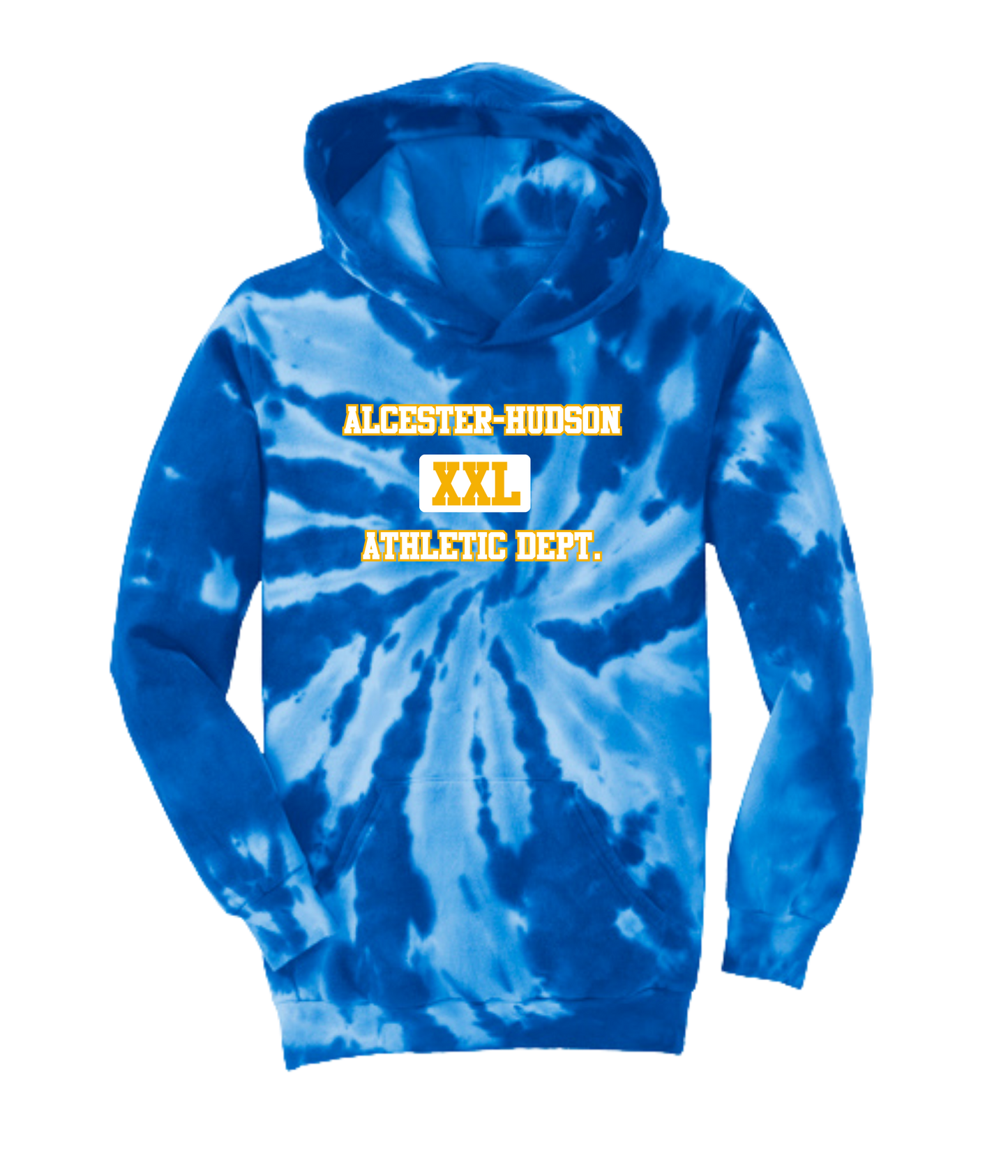 Alcester-Hudson - P&C Tie-Dyed Hoodie- Athletic Dept.