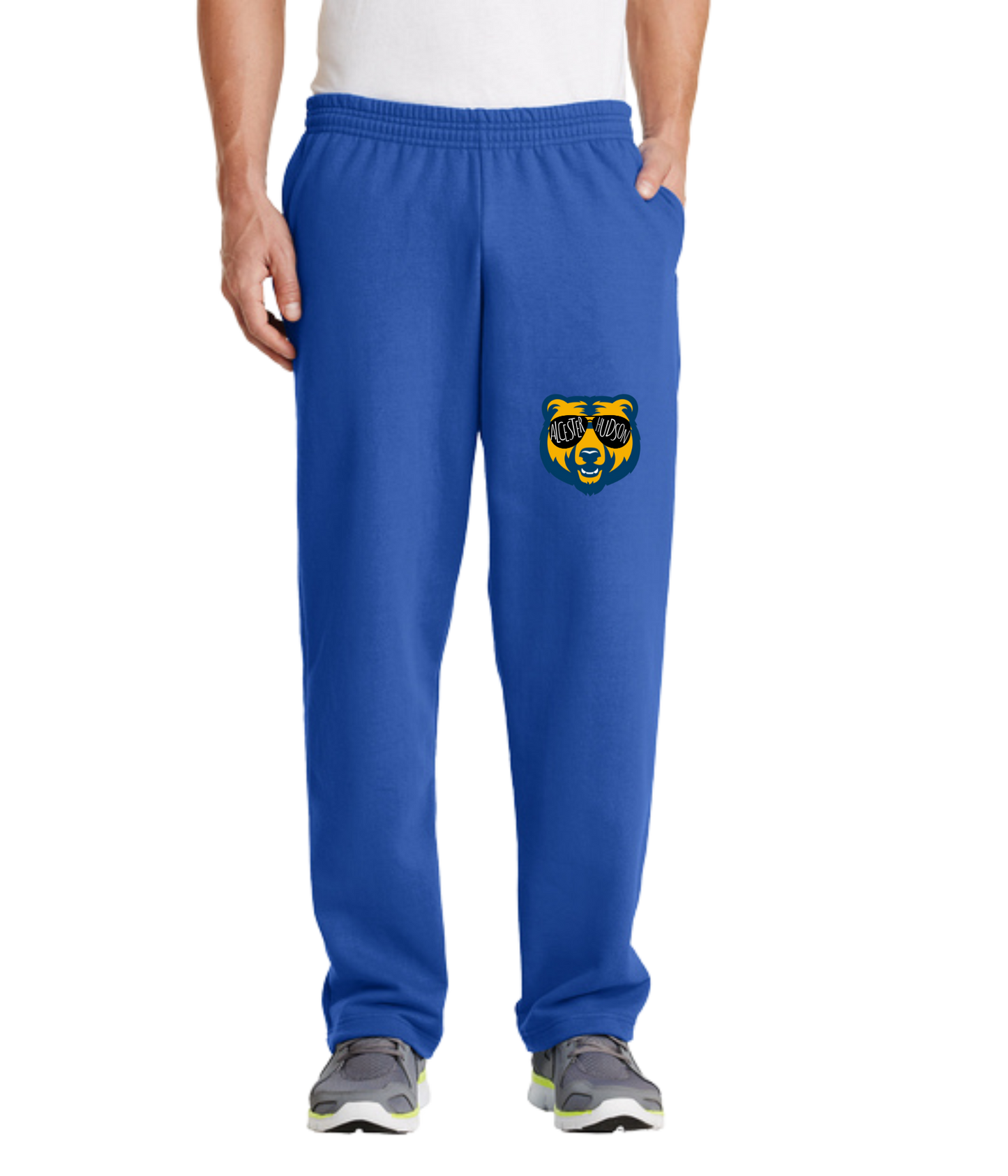 Fleece Sweatpants - Cub with Sunglasses