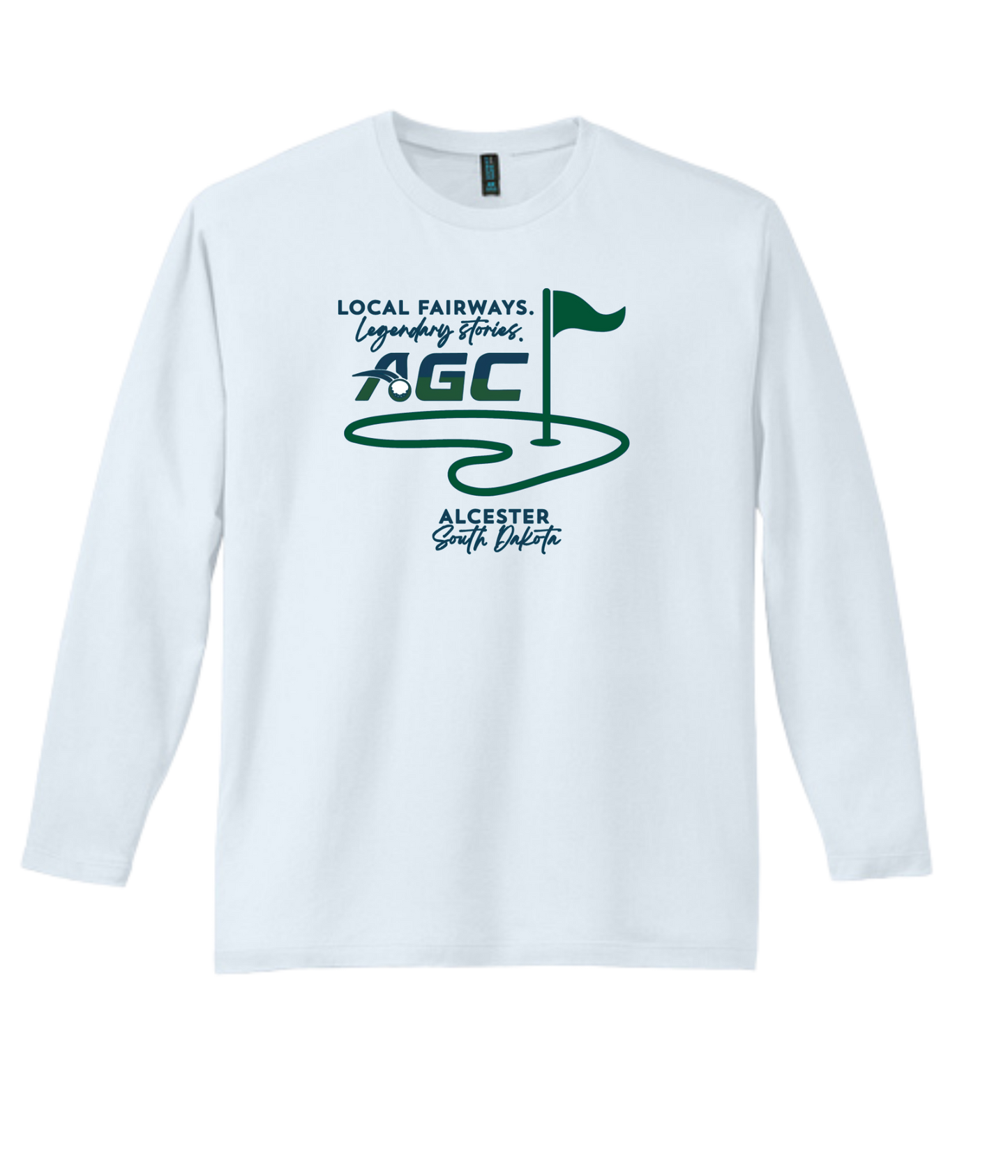Alcester Golf Course - Unisex Long Sleeved Tee -Local Fairways