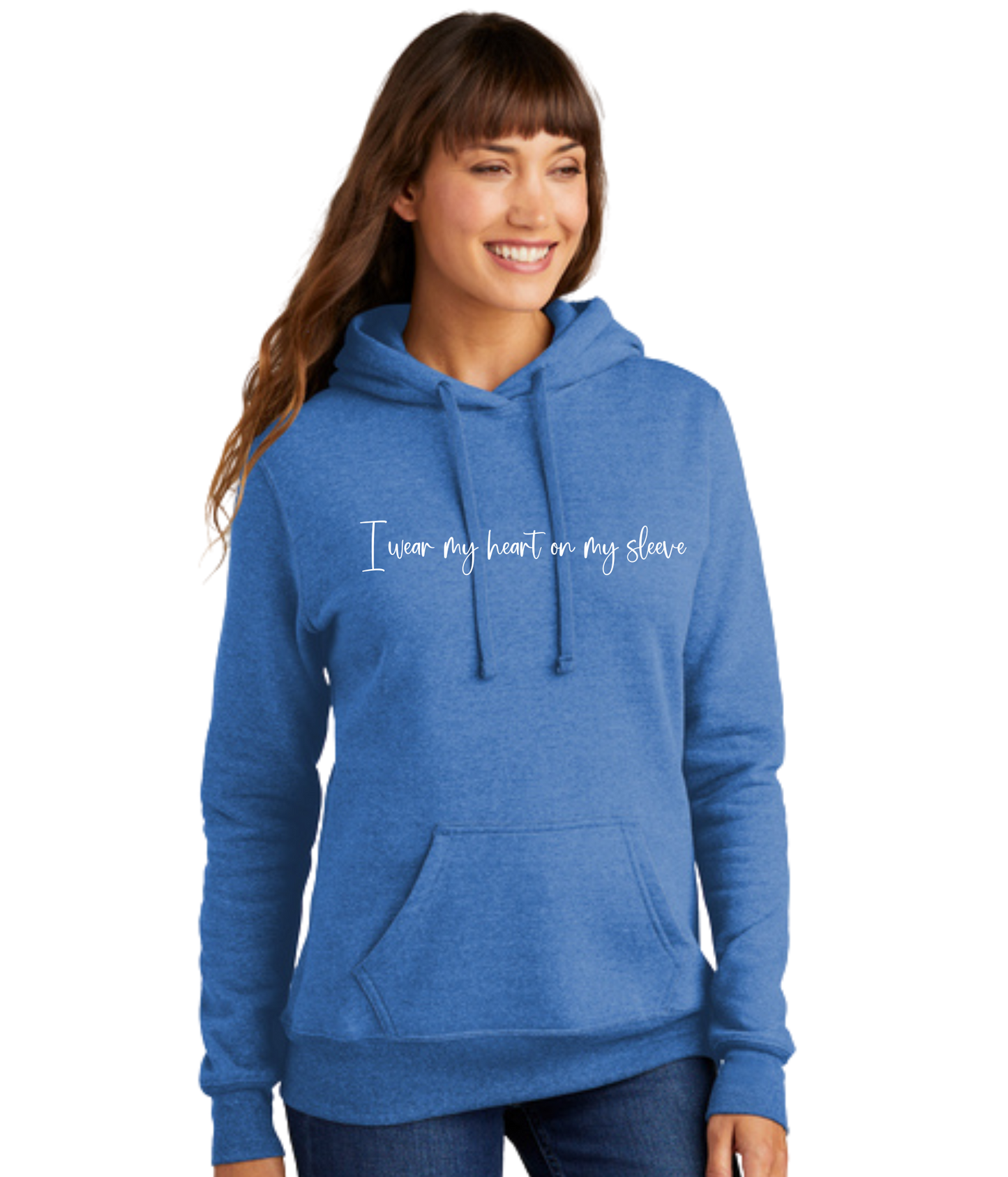 I wear my heart on my sleeve Hoodie