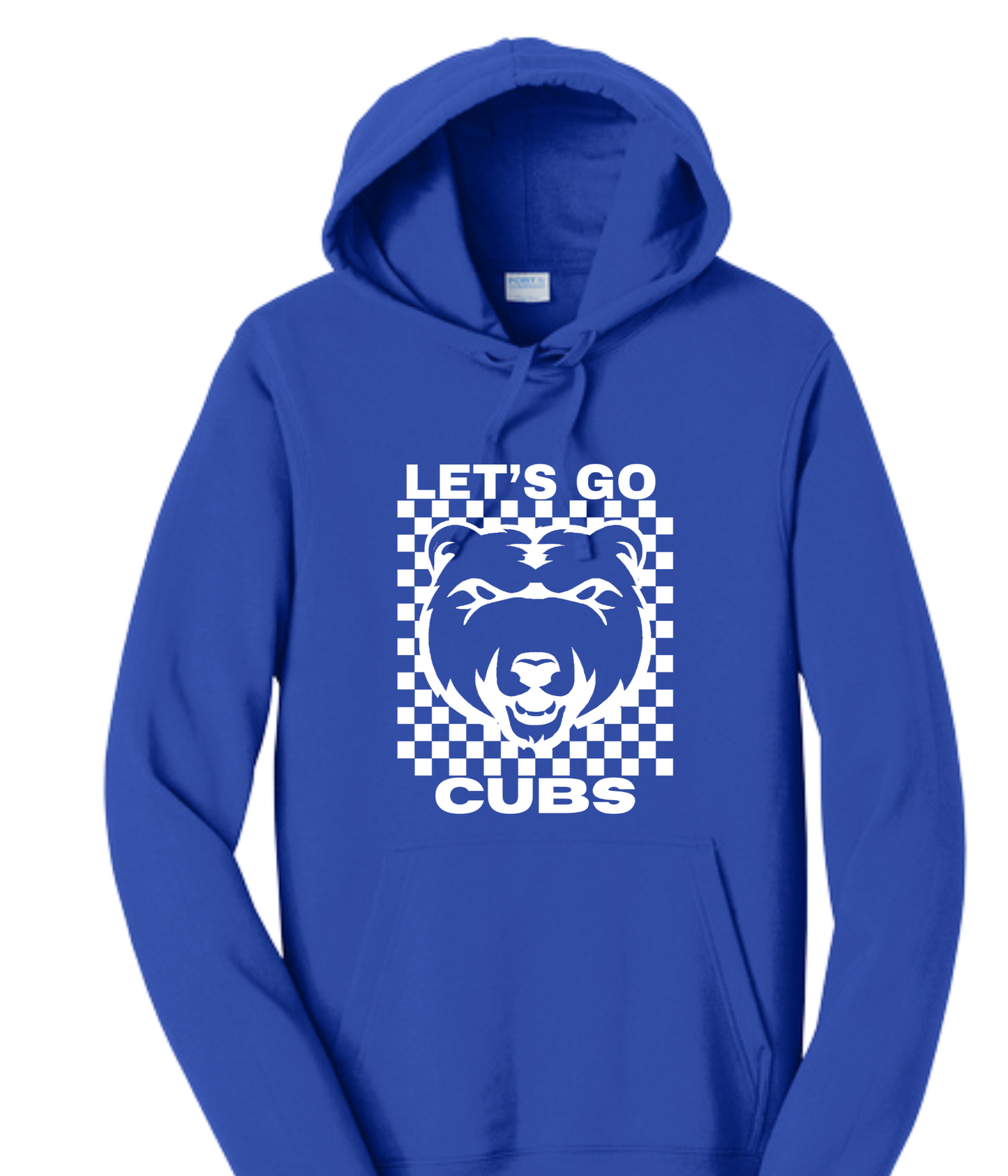 Adult Hoodie - Let's Go Cubs