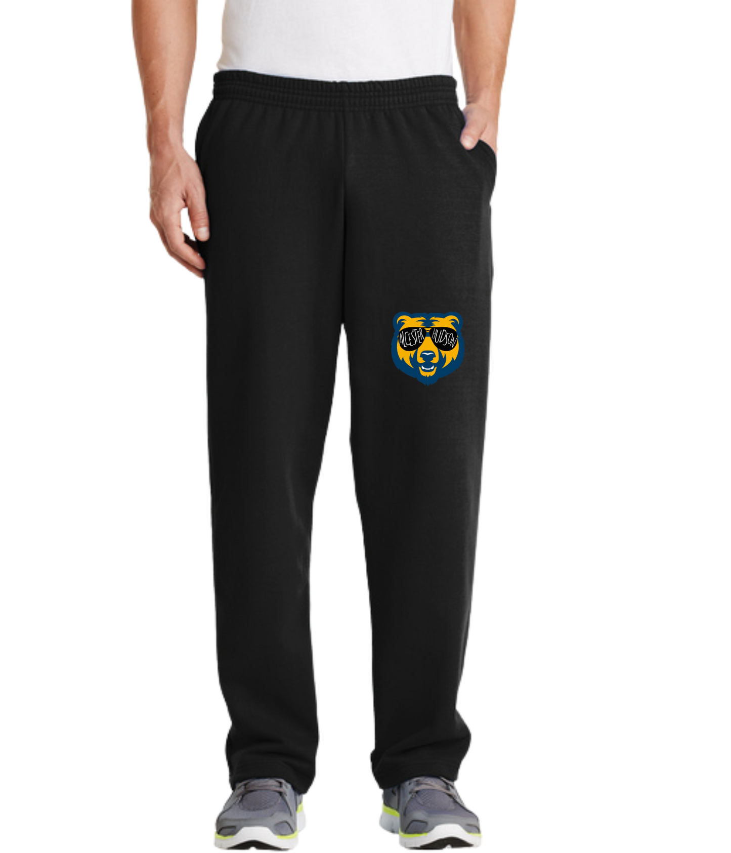 Fleece Sweatpants - Cub with Sunglasses