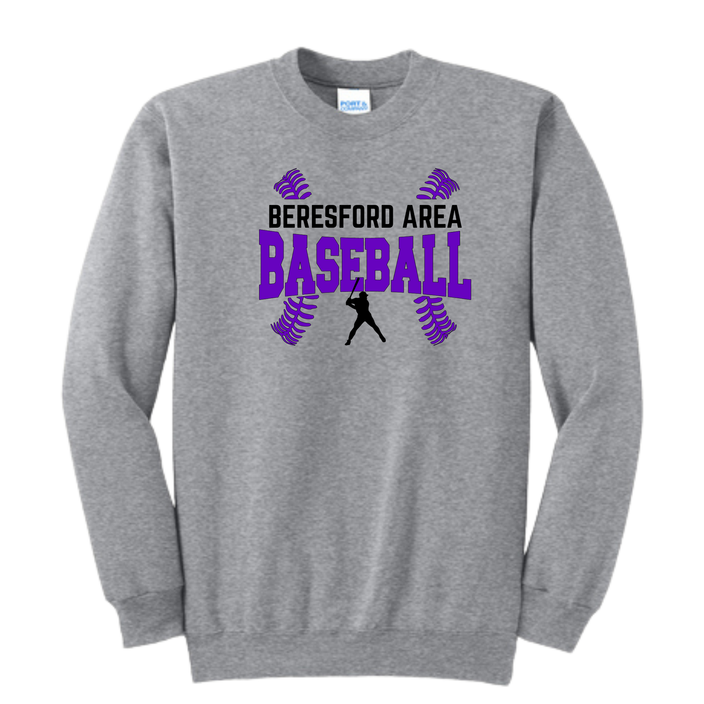 Port & Company Crew - Beresford/ Beresford Area - Baseball Stitches