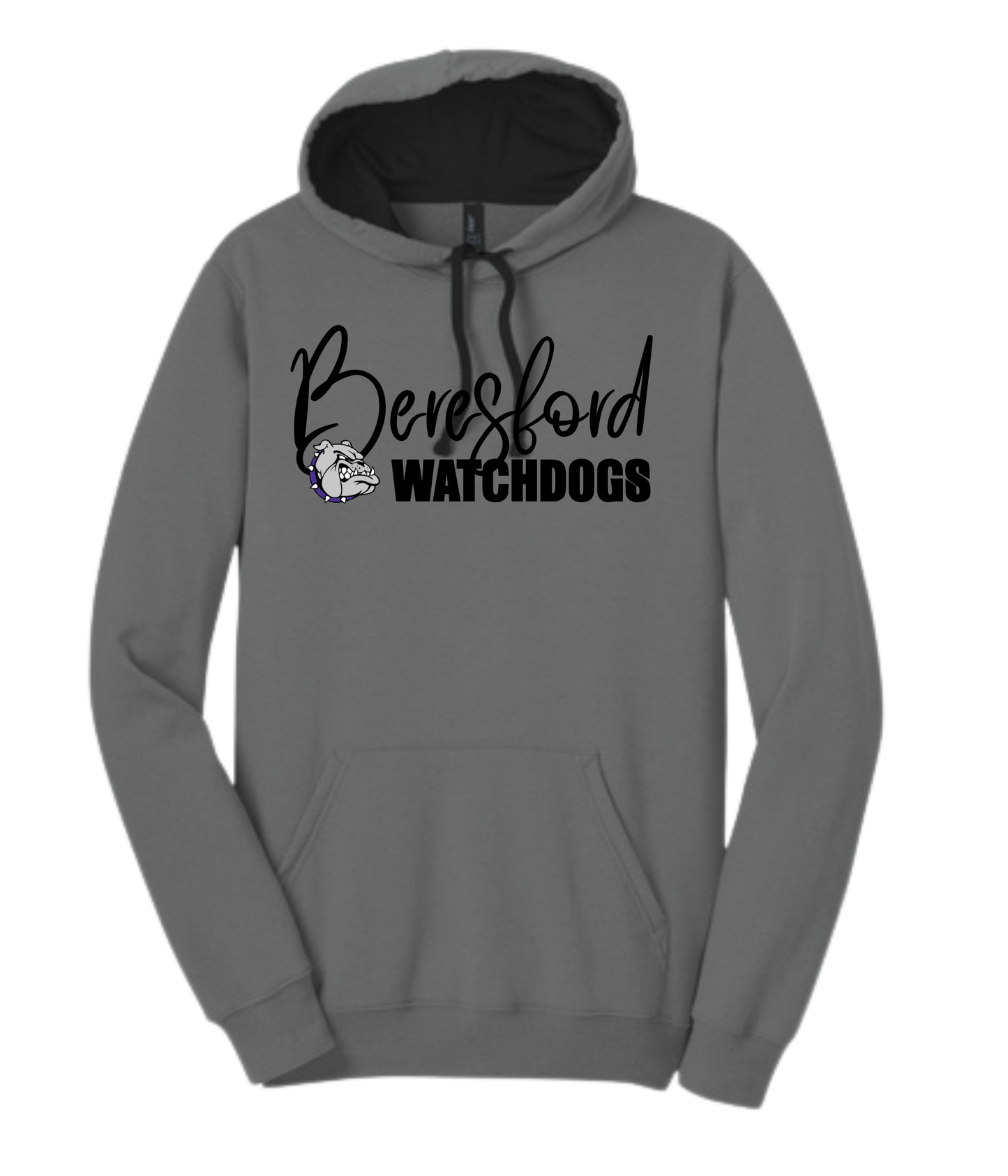 Adult - Beresford - 2 Tone Hoodie - Cursive