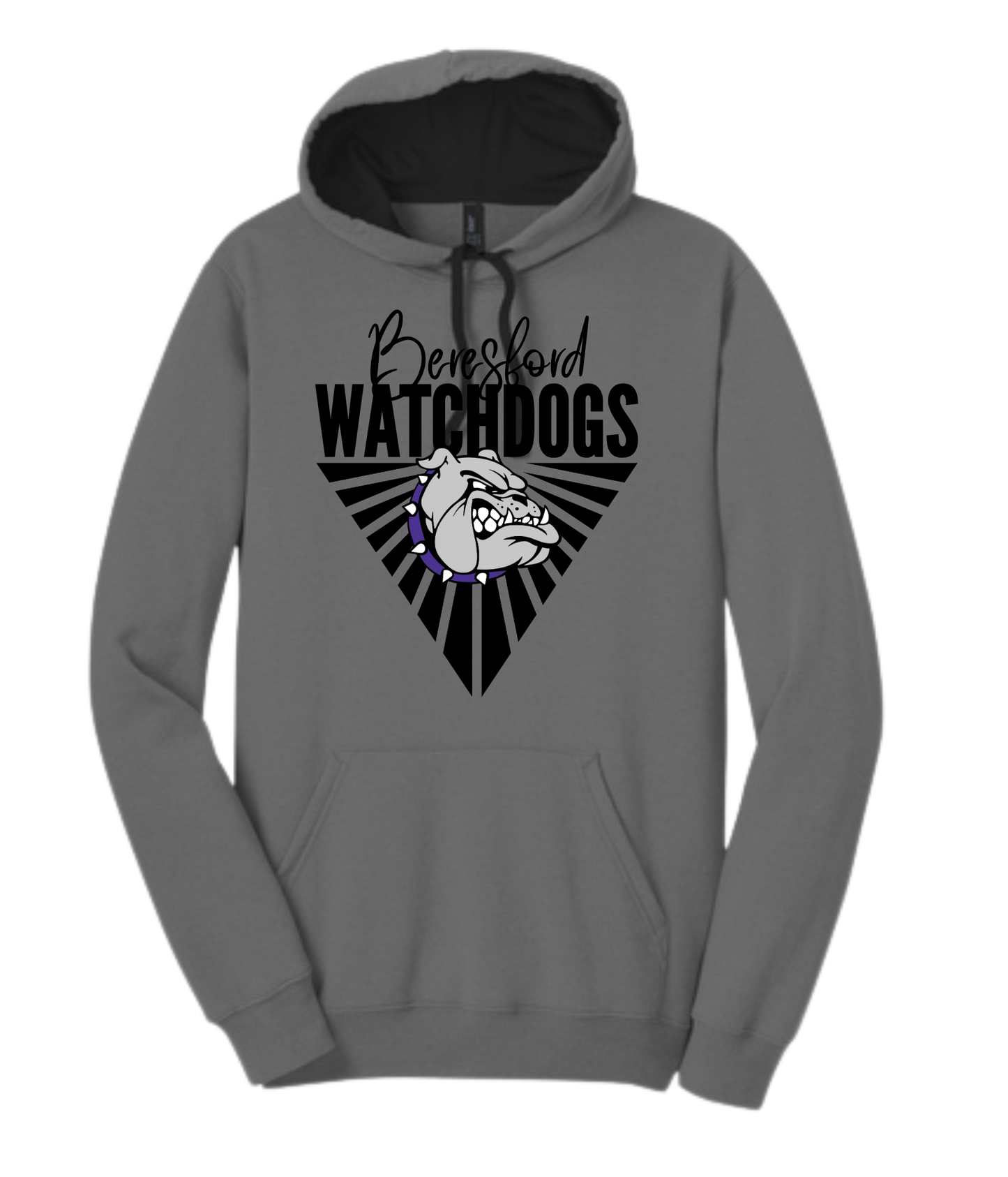 Adult - Beresford - 2 Tone Hoodie - Triangle