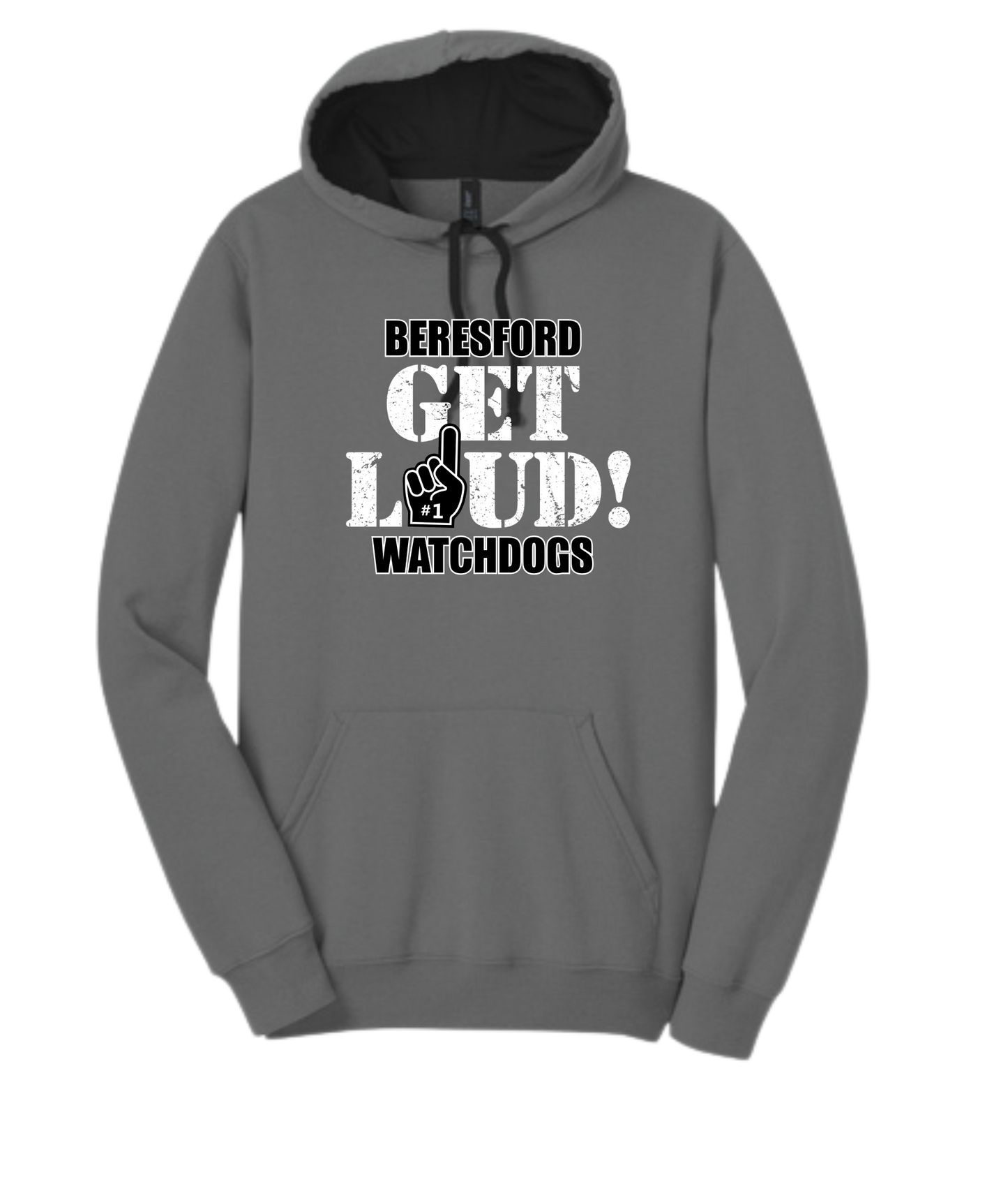 Adult - Beresford - 2 Tone Hoodie - Get Loud!