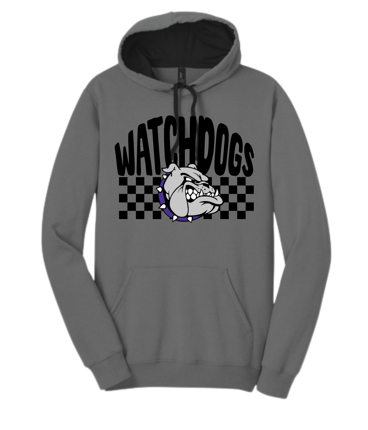 Adult - Beresford - 2 Tone Hoodie - Watchdogs Checkered