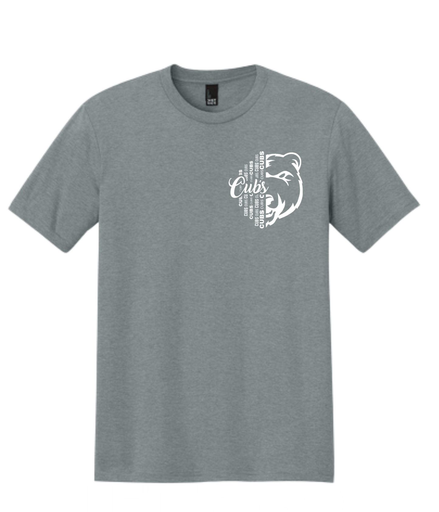 Adult T-shirt - 1/2 Face Cub