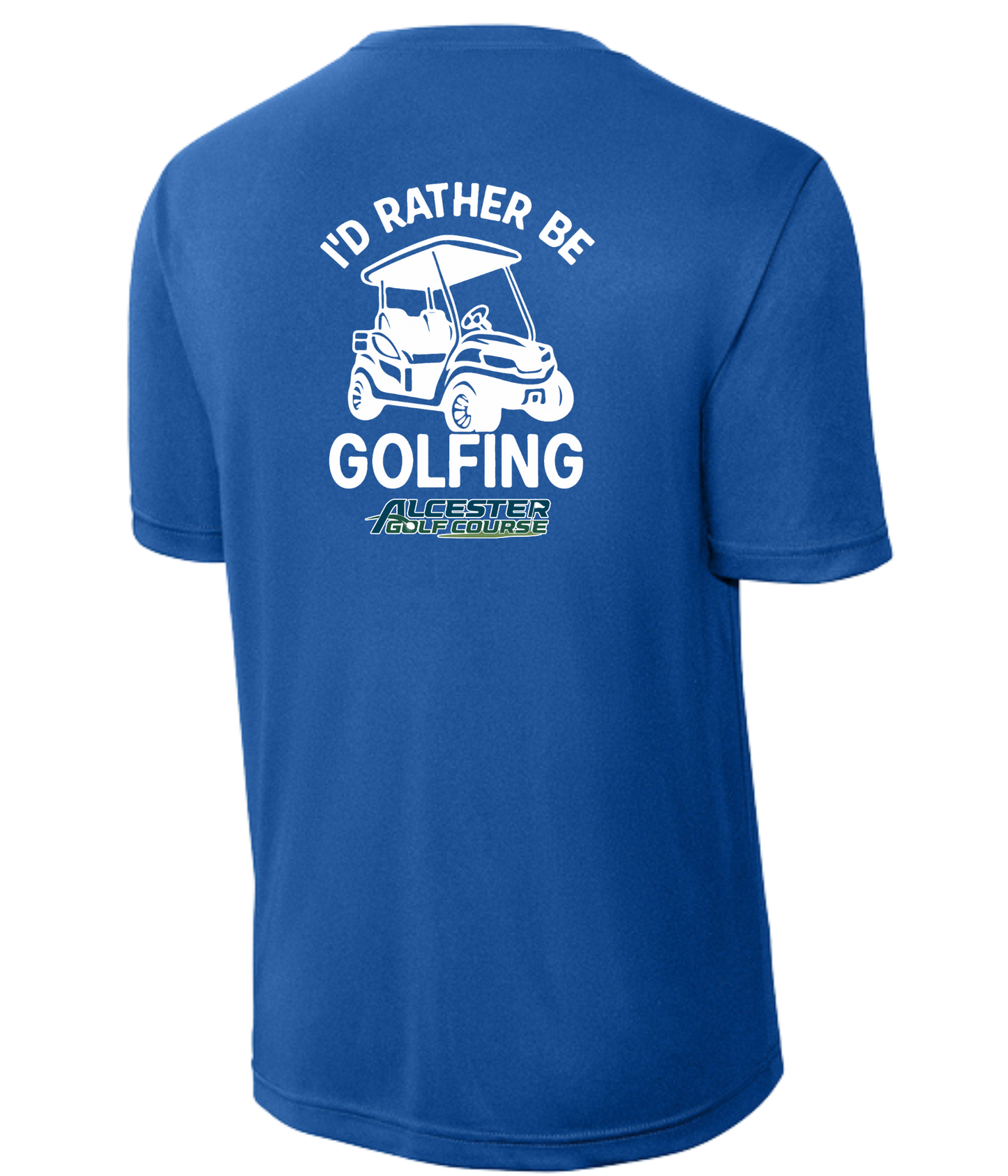 Alcester Golf Course - Unisex Dry-Fit Tee - Rather be Golfing