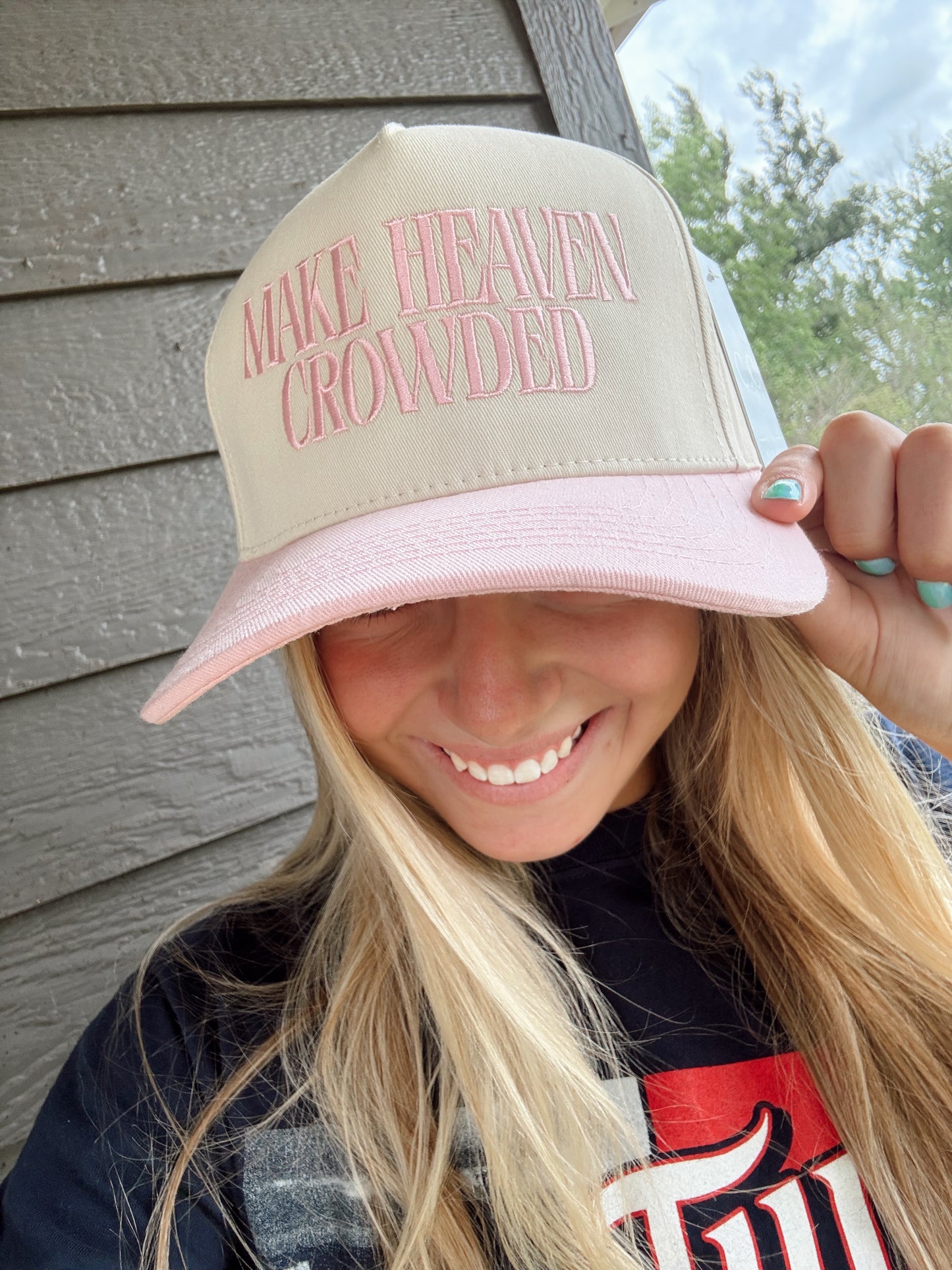 Make Heaven Crowded Trucker Cap (3 colors)