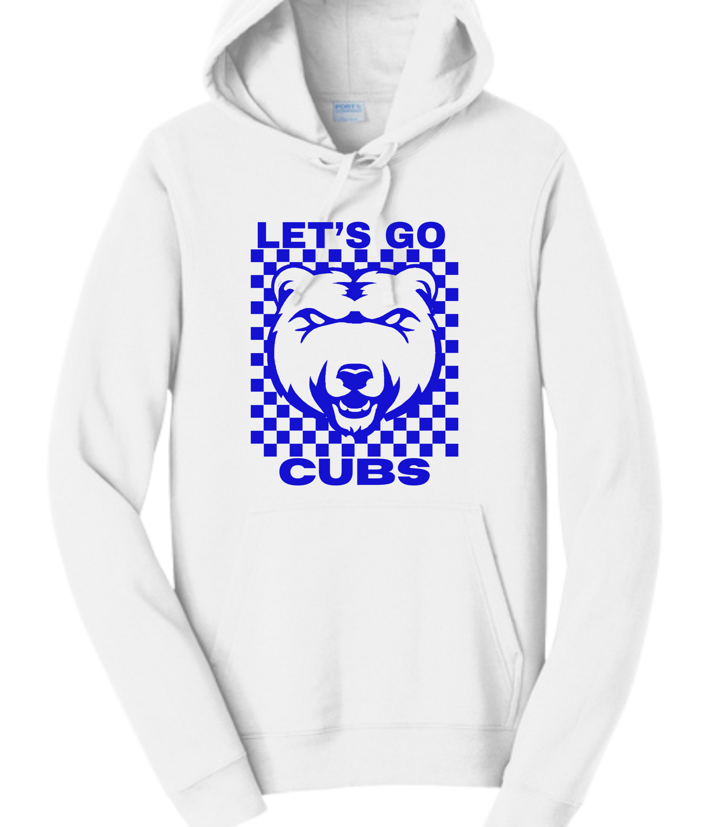Adult Hoodie - Let's Go Cubs
