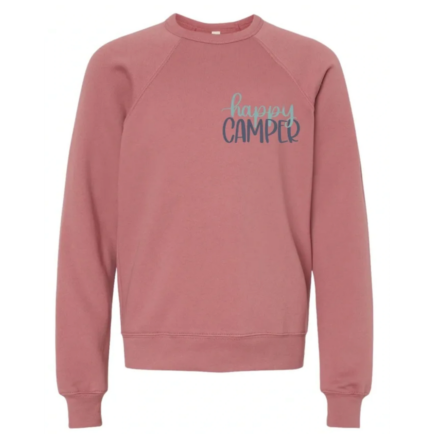 Adult size M- "Happy Camper"