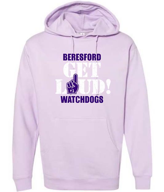 Adult - Beresford - Hoodie - Get Loud!