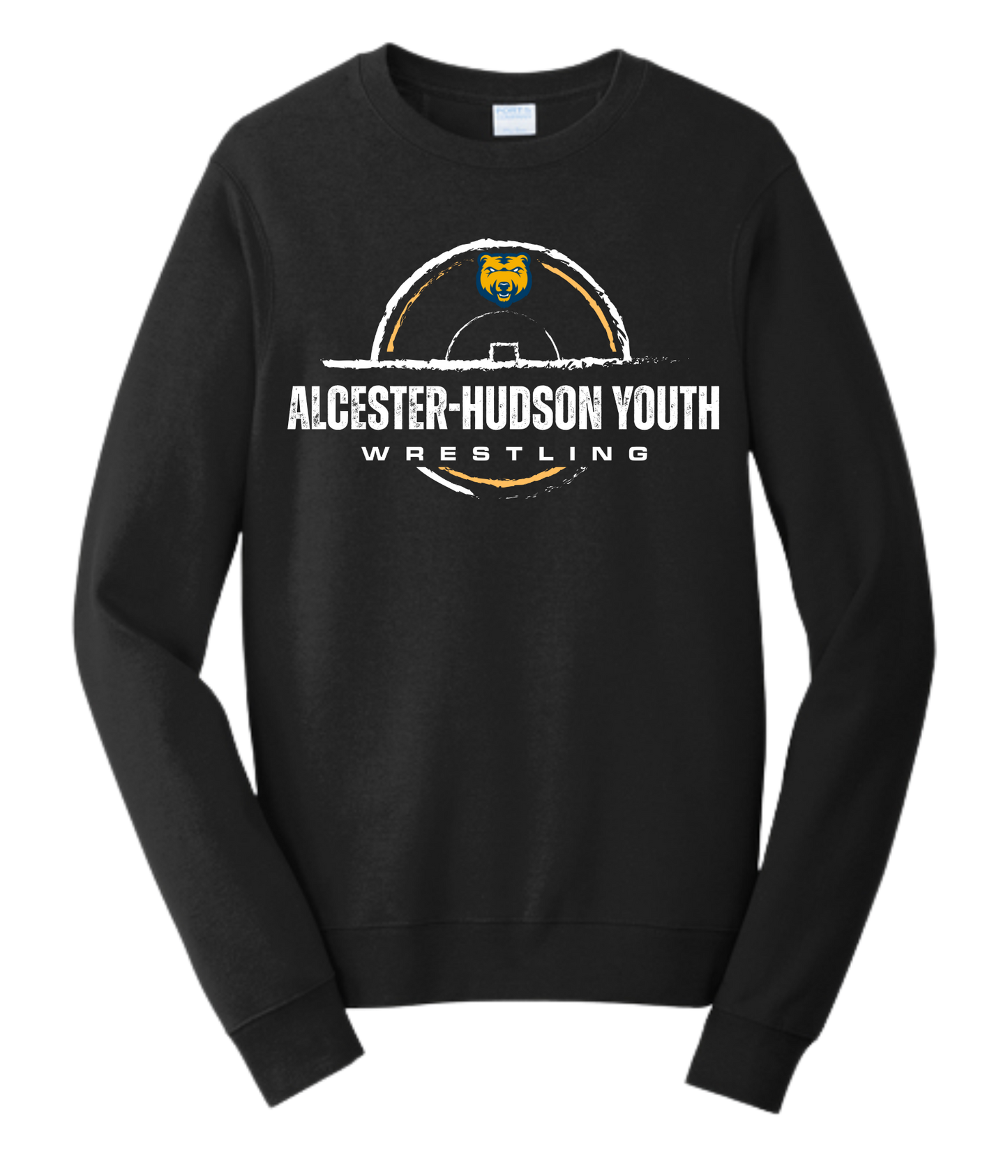 Alcester Youth Wrestling Crewnecks - Mat