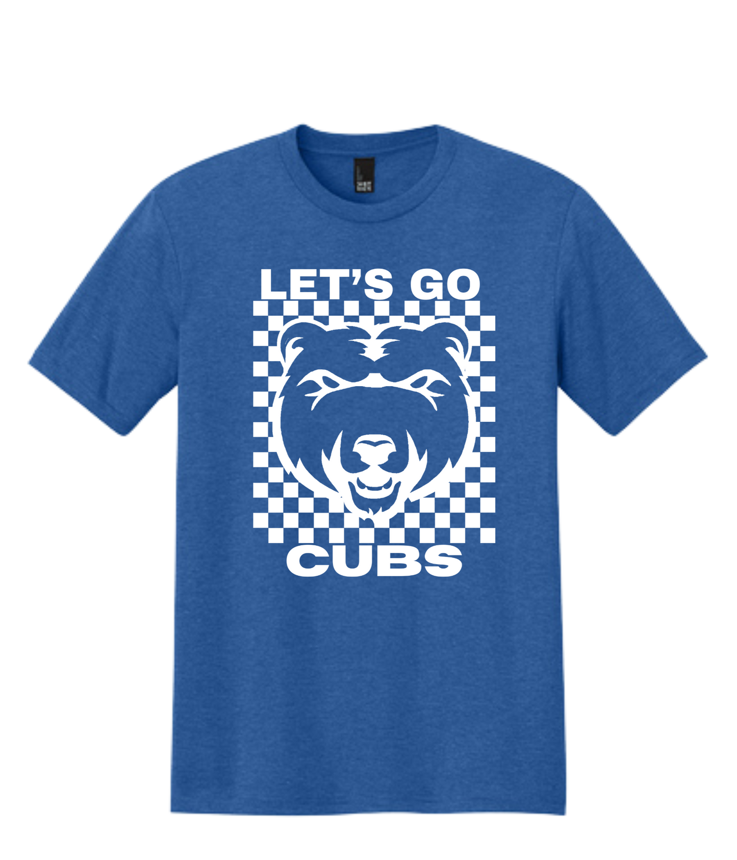 Adult T-shirt - Let's Go Cubs