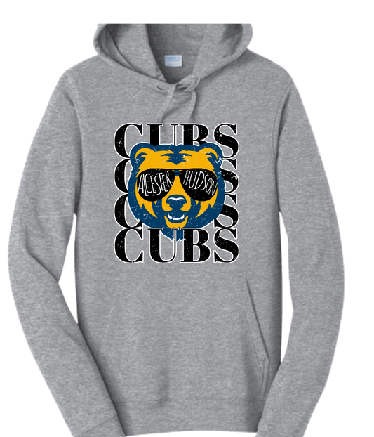 Adult Hoodie - Sunglasses Cub