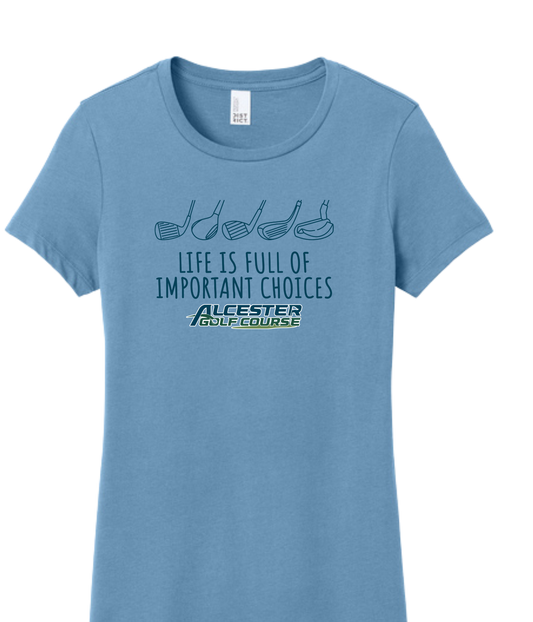 Alcester Golf Course - Women's Tee - Important Choices