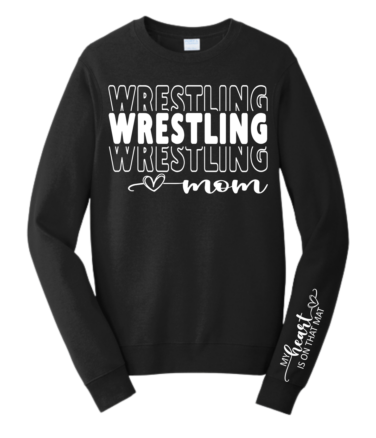 Alcester Youth Wrestling Crewnecks - Mom
