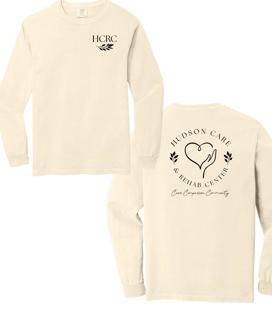 Hudson Care & Rehab - Comfort Color Long Sleeved Tee - Vine