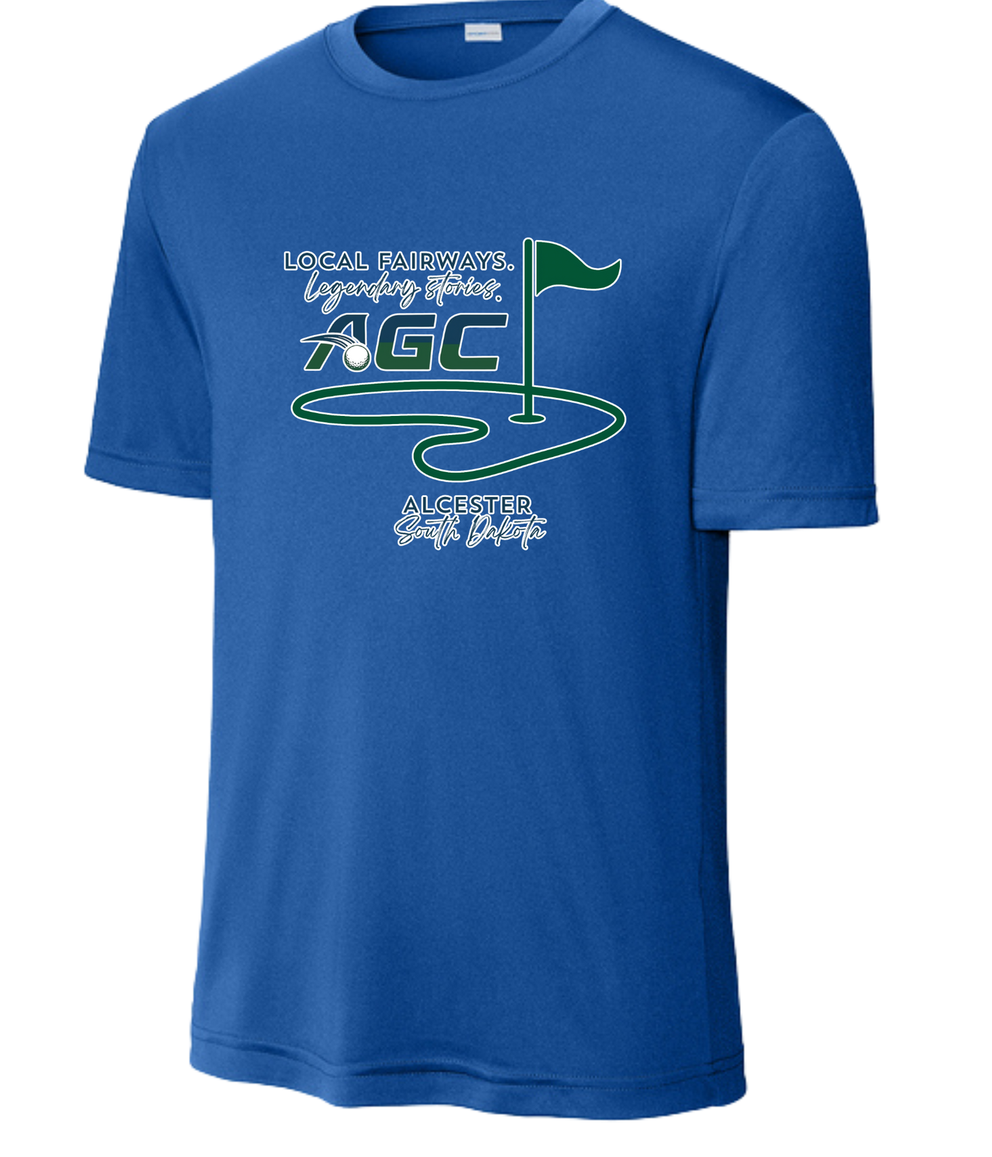 Alcester Golf Course - Unisex Dry-Fit Tee - Local Fairways