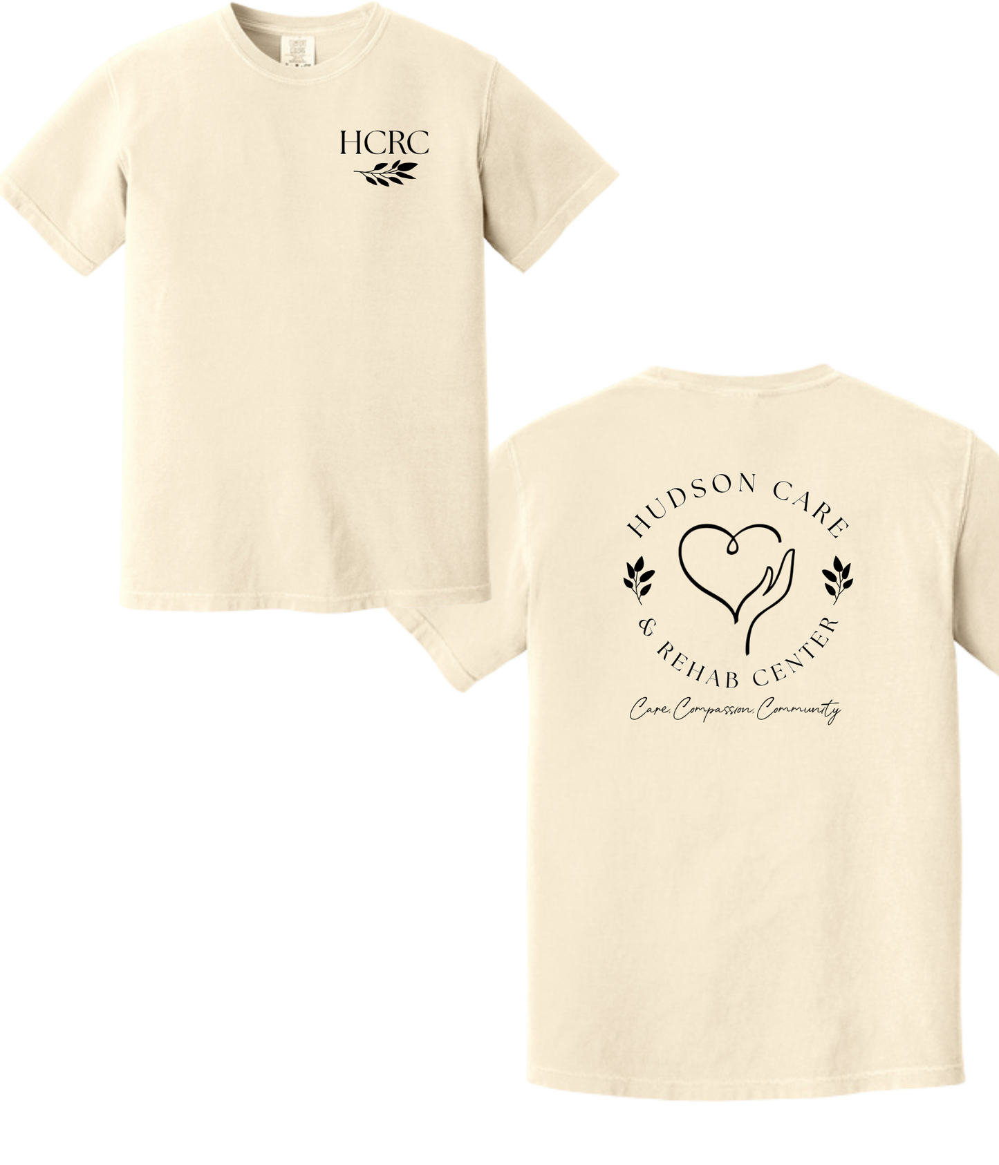 Hudson Care & Rehab - Comfort Color Tee - Vine