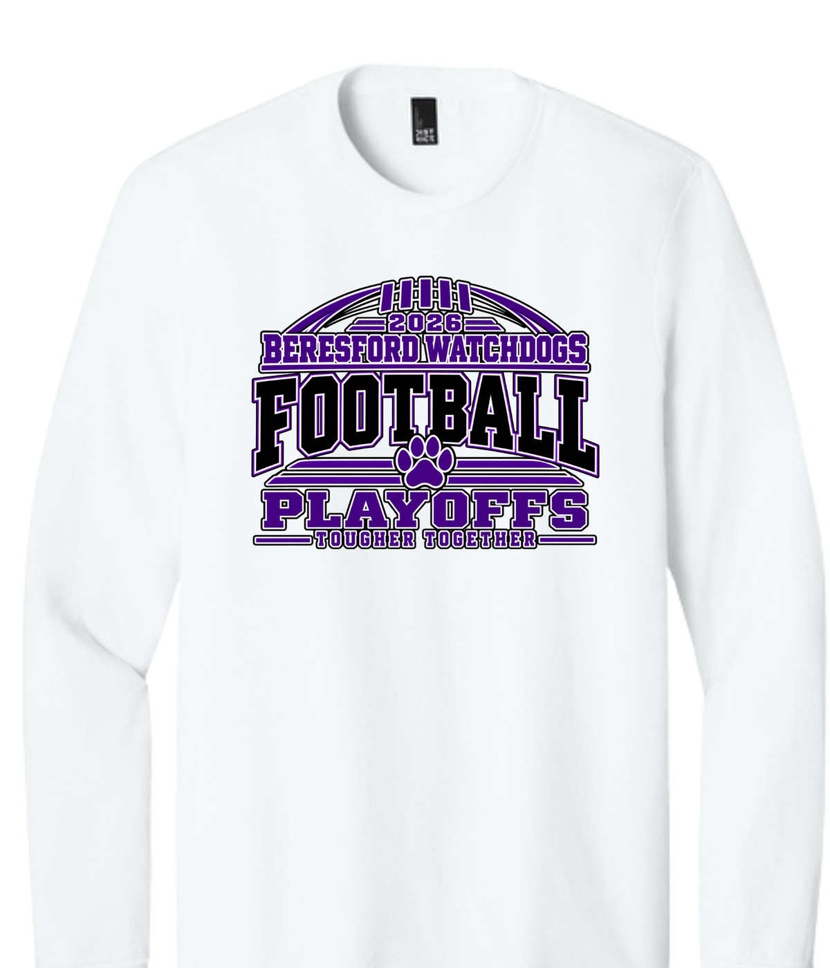 Beresford Watchdogs Football Playoffs - Long Sleeve Tee