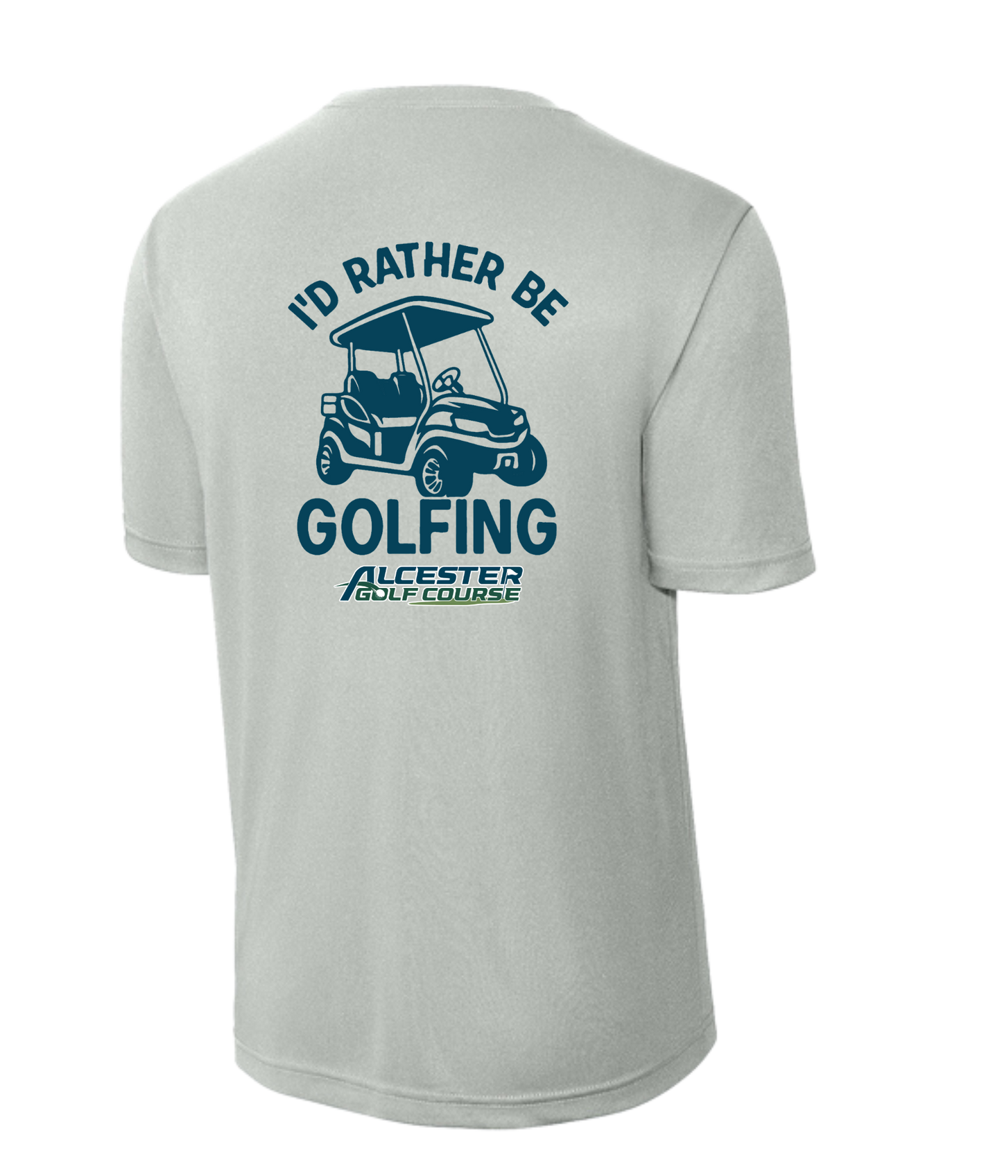 Alcester Golf Course - Unisex Dry-Fit Tee - Rather be Golfing