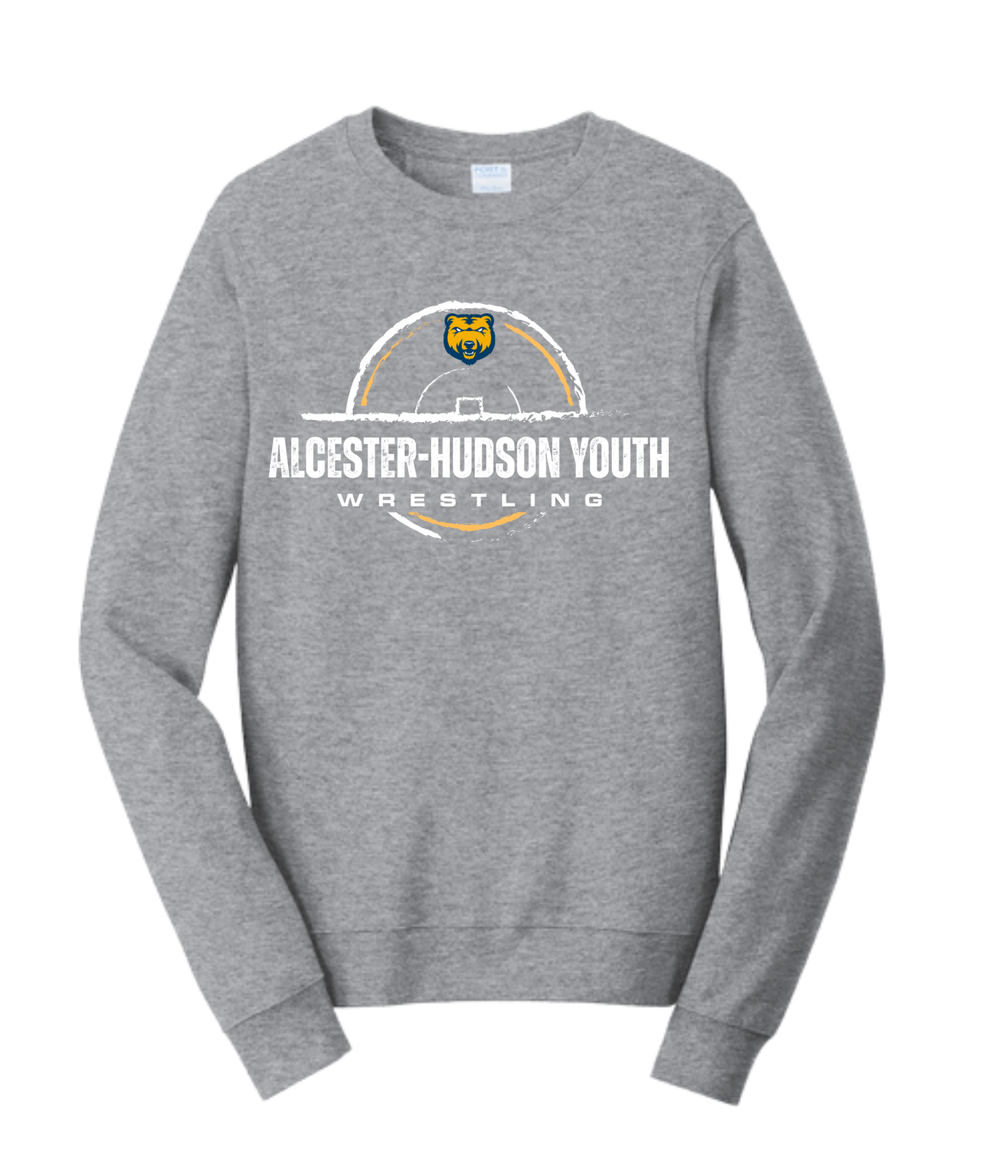 Alcester Youth Wrestling Crewnecks - Mat
