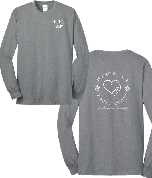 Hudson Care & Rehab - Port & Co Long Sleeved Tee - Vine