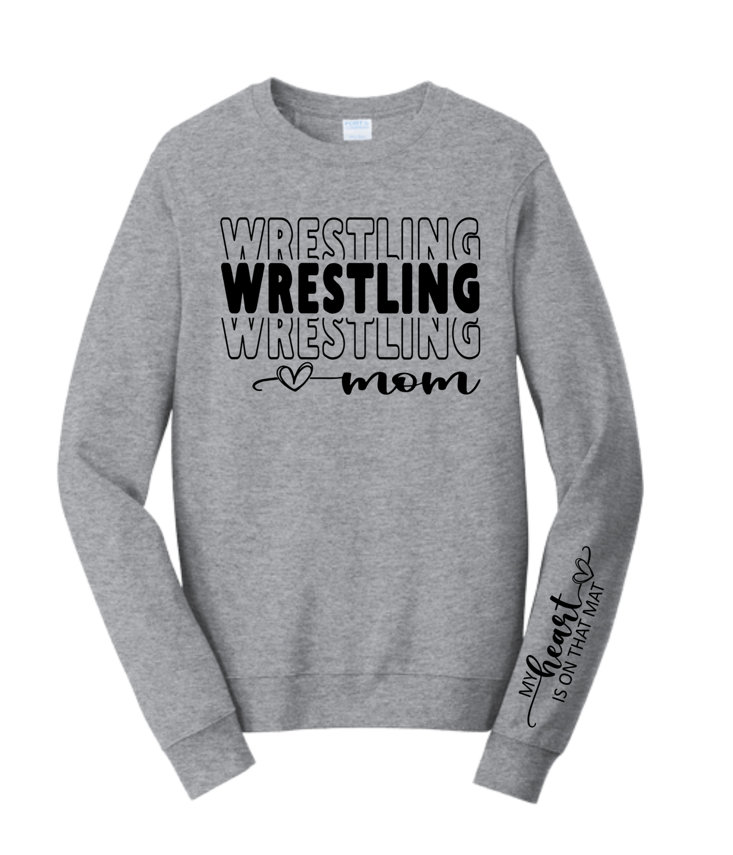 Alcester Youth Wrestling Crewnecks - Mom