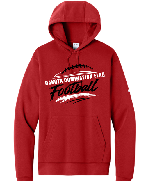 Dakota Domination - Nike Hoodie - Cursive