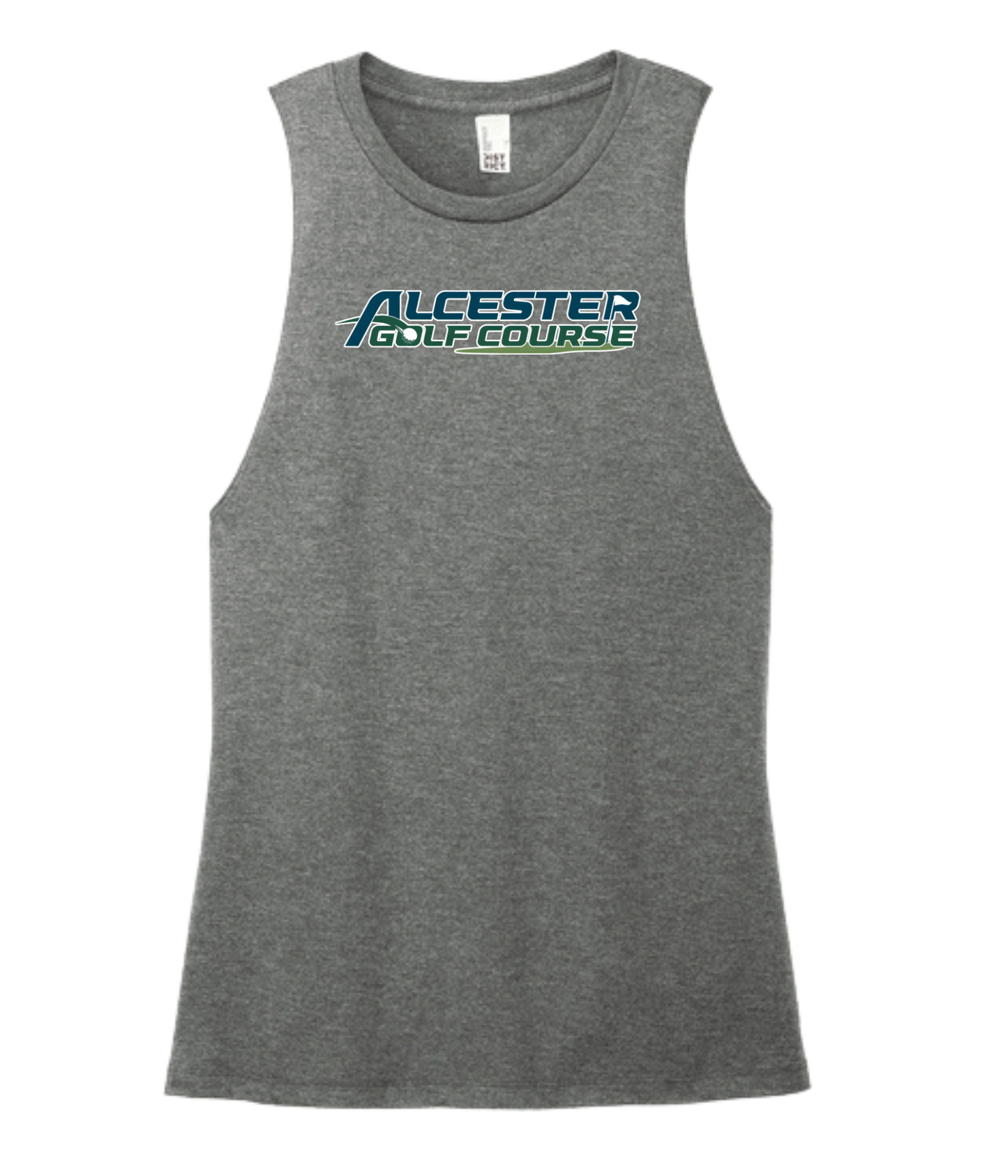 Alcester Golf Course - Women's Muscle Tank - Logo
