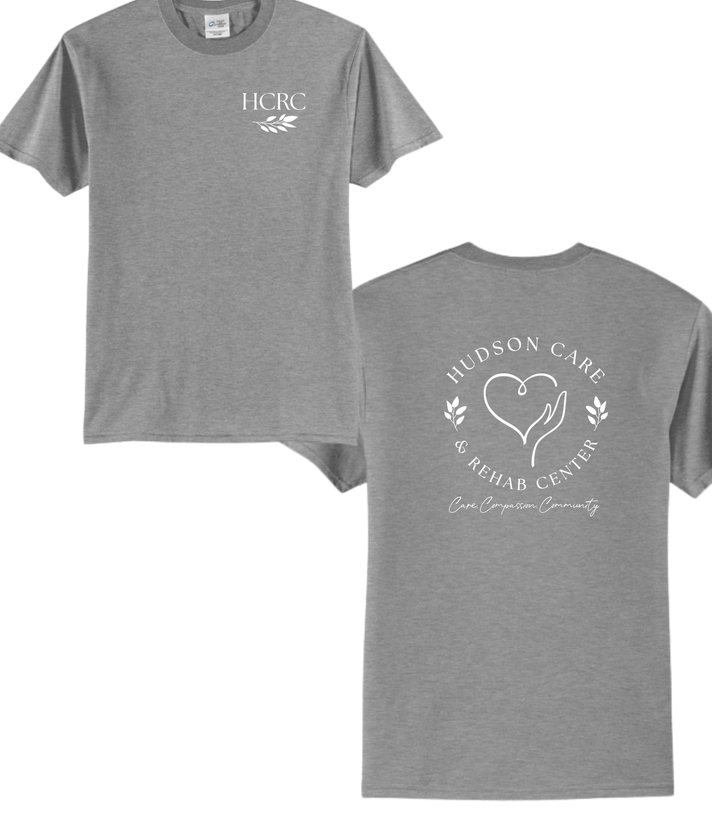 Hudson Care & Rehab - Port & Co Tee - Vine